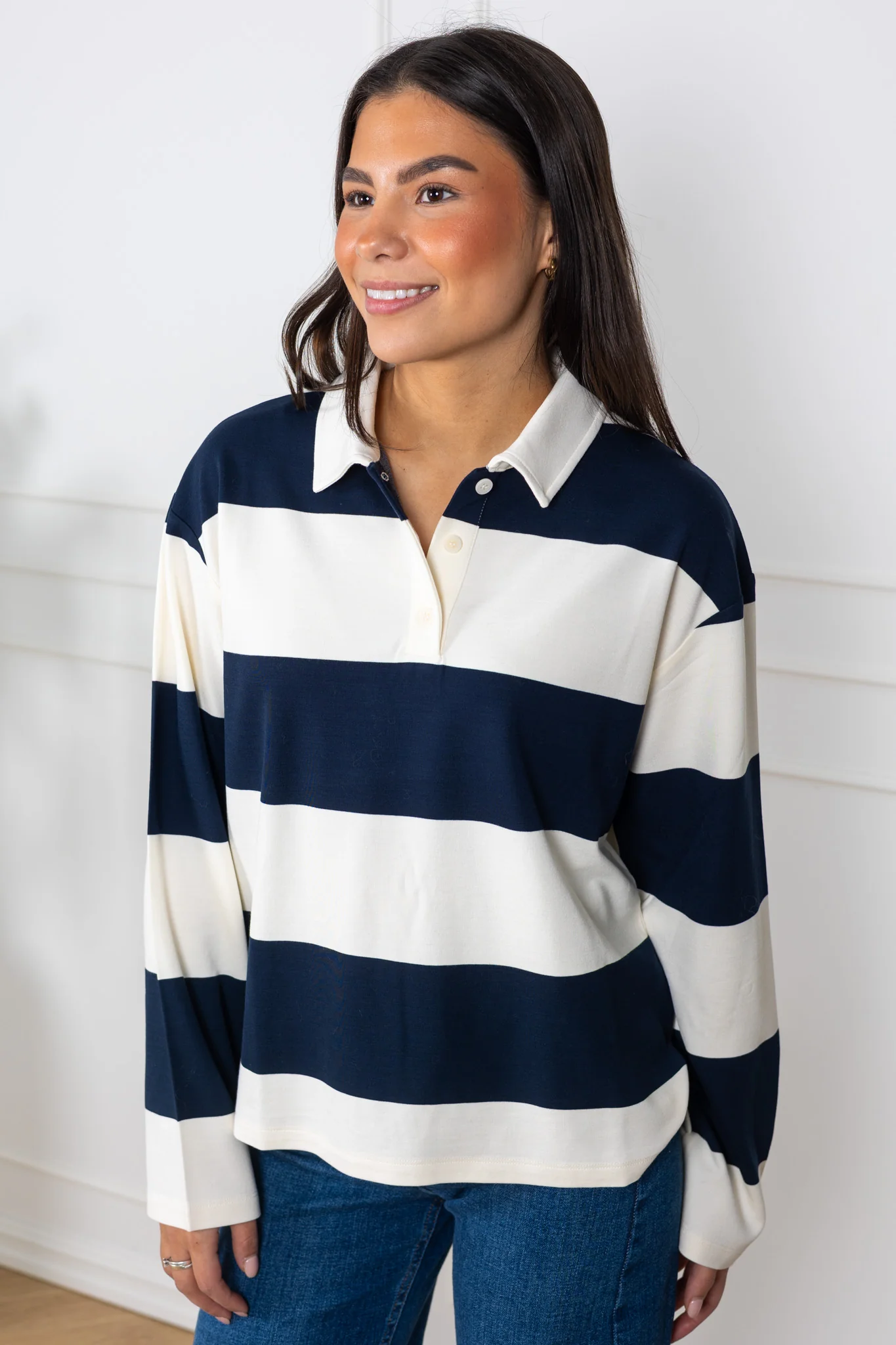 Amari T-Shirt After Midnight Stripe - Image 7