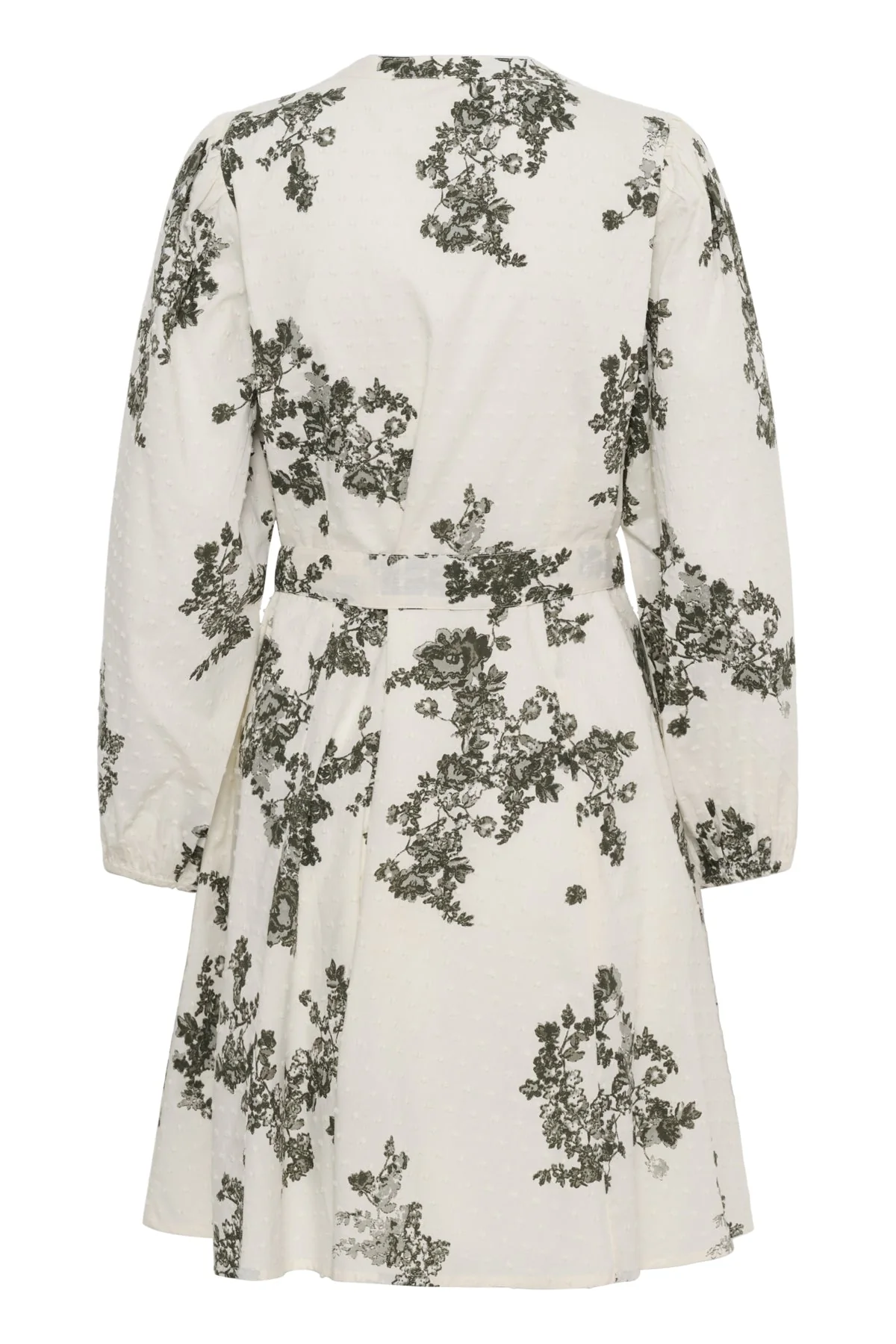 Avira Dress Smokey Olive Shadow Flower - Image 13