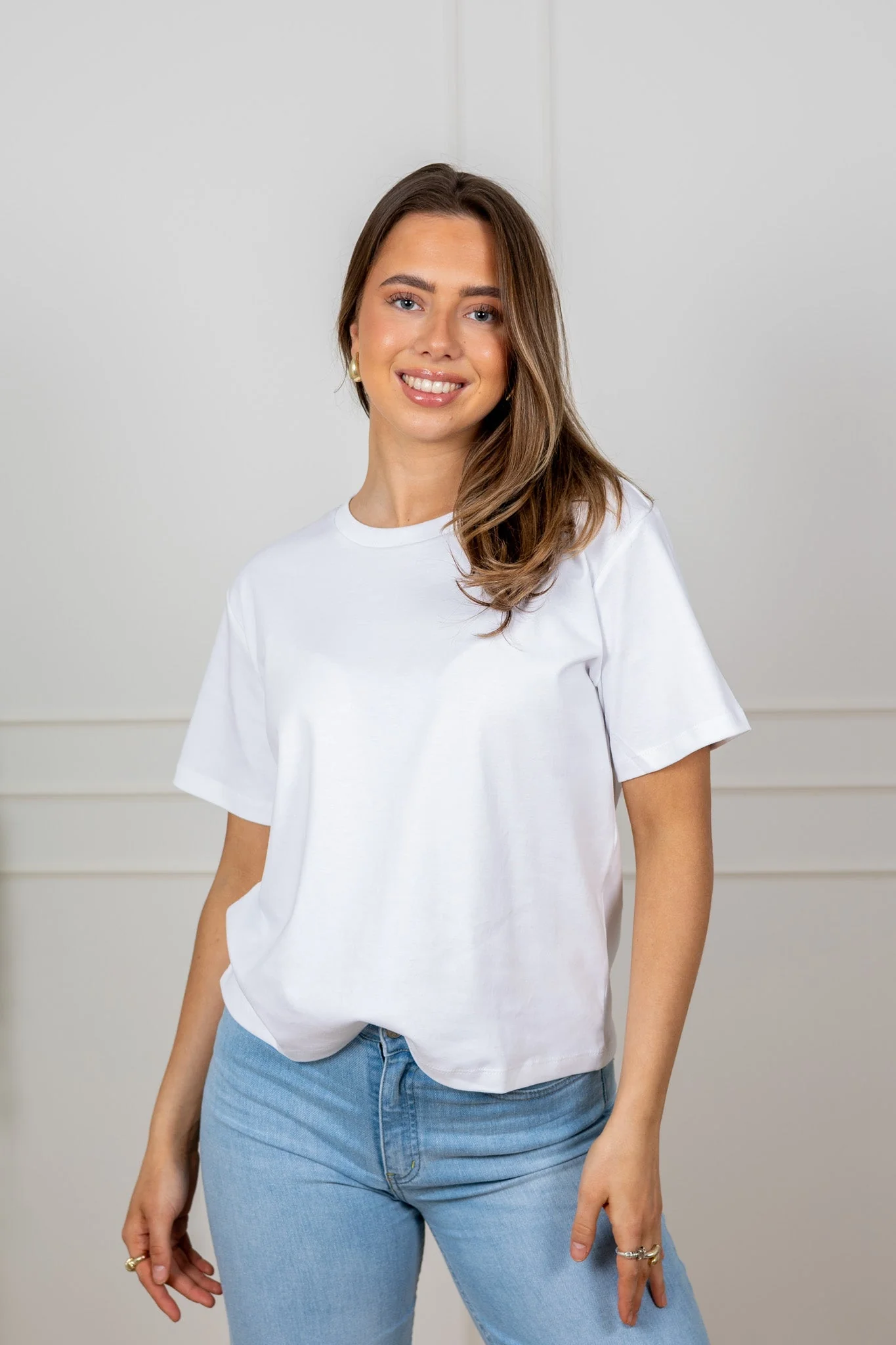Anne T-Shirt Bright White