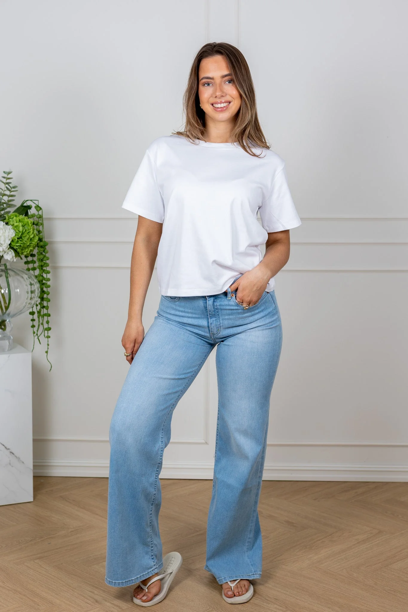 Anne T-Shirt Bright White - Image 5