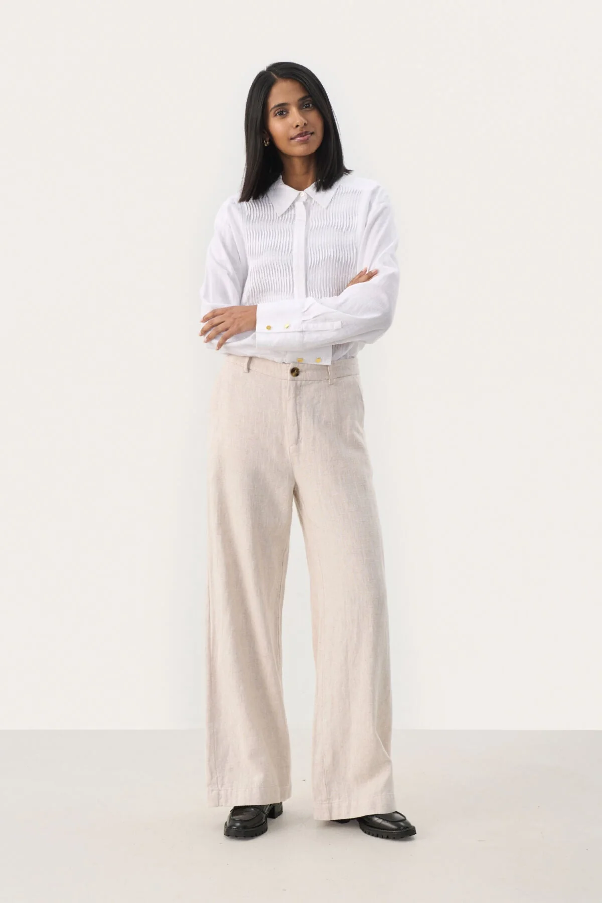 Ninnes Pants French Oak Melange - Image 4