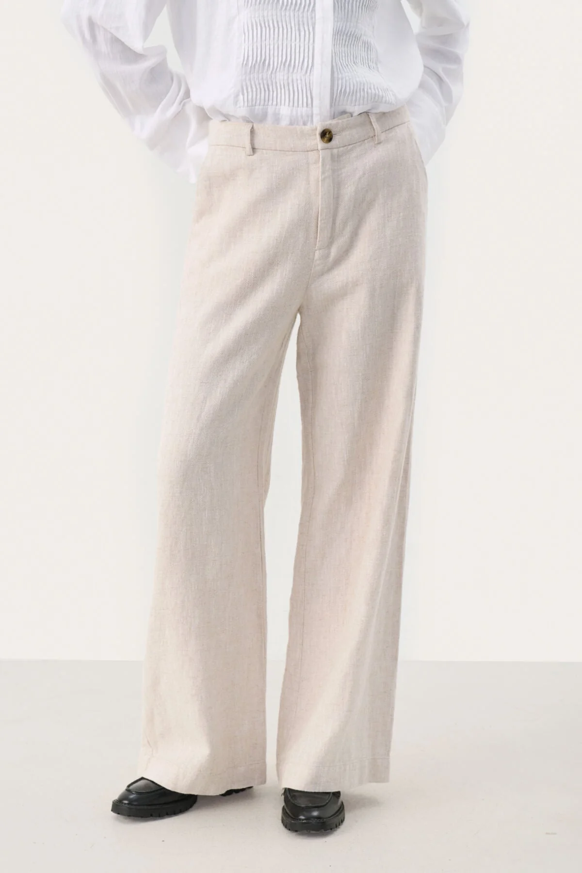 Ninnes Pants French Oak Melange - Image 5