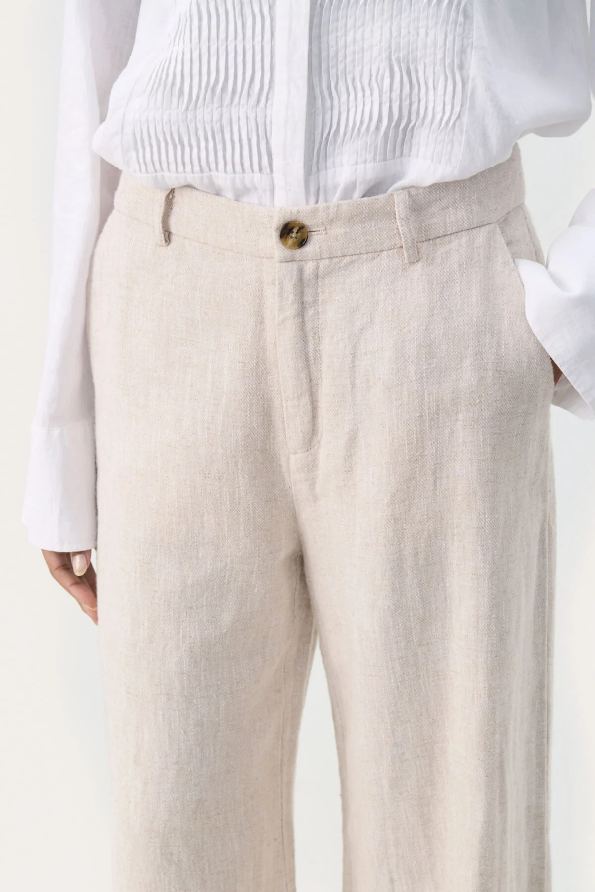 Ninnes Pants French Oak Melange - Image 6