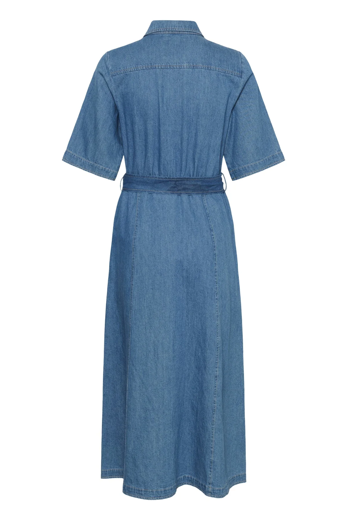 Ama Dress Medium Blue Denim - Image 11