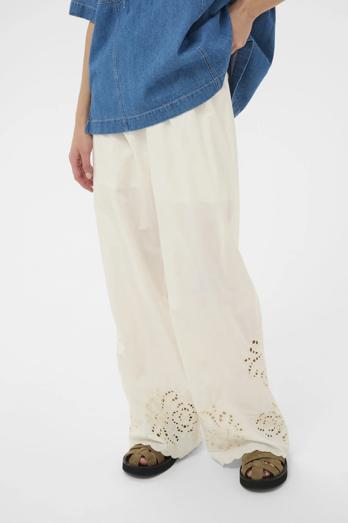 Agnethe Pants Whisper White - Image 7