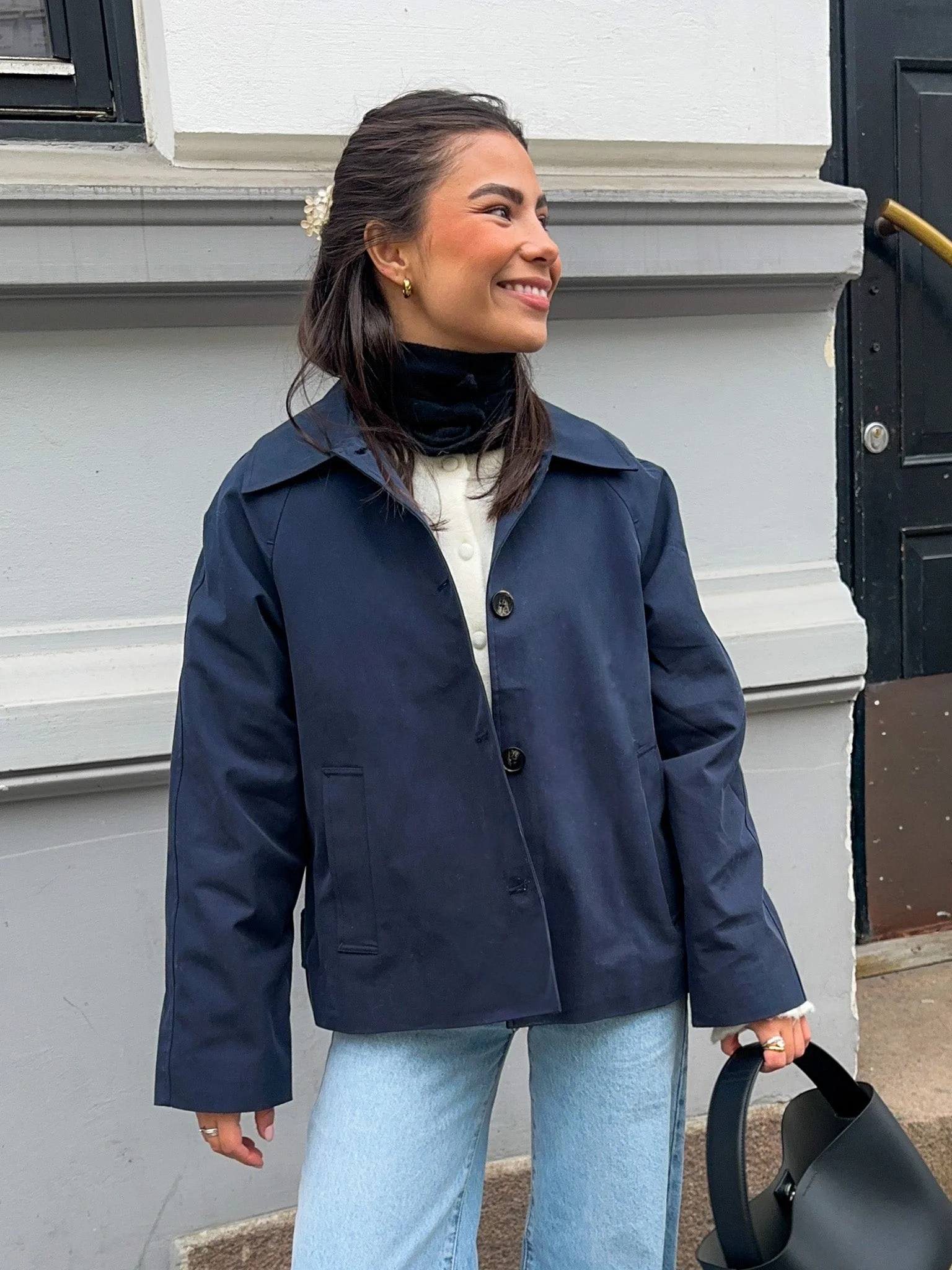 Alinna Outerwear Dark Navy
