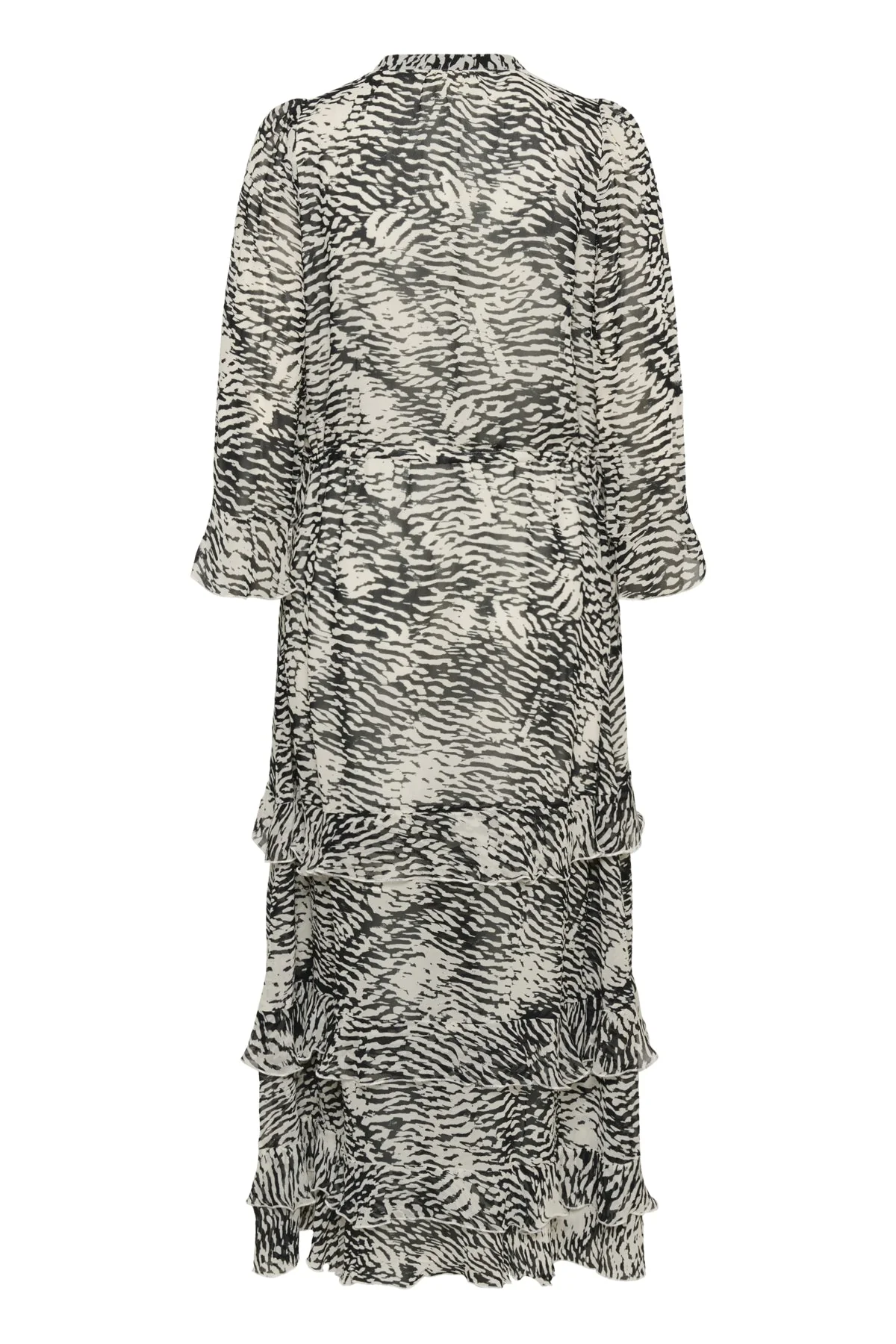 Lyon Dress Black Wavy Structure - Image 14