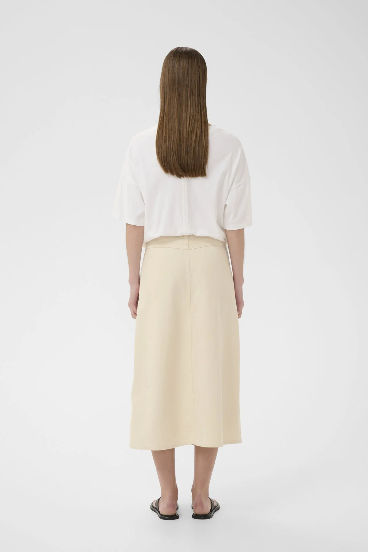 Dilysiw Skirt Ecru Melange - Image 10