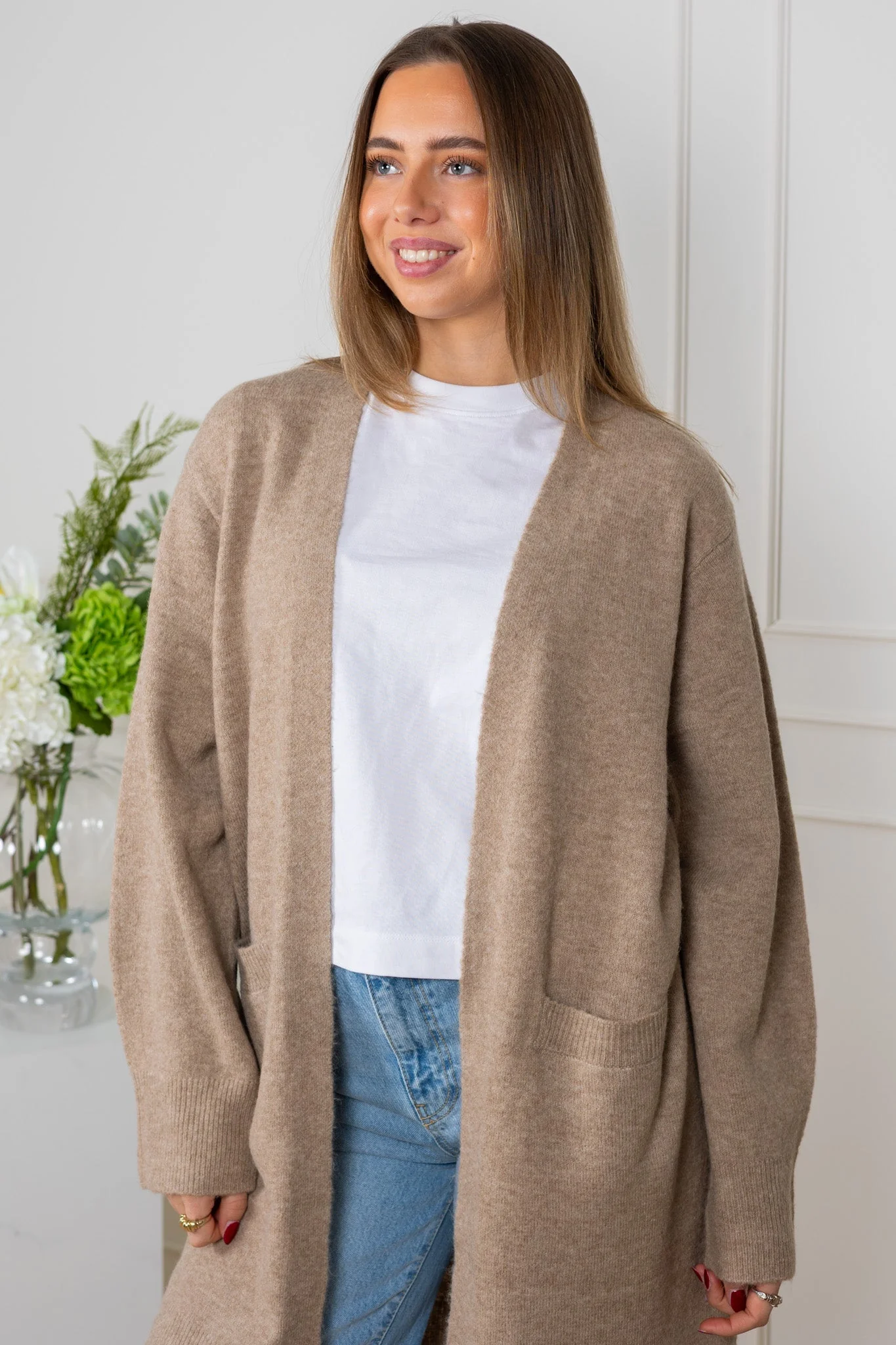 Guni Cardigan Cornstalk Melange - Image 5