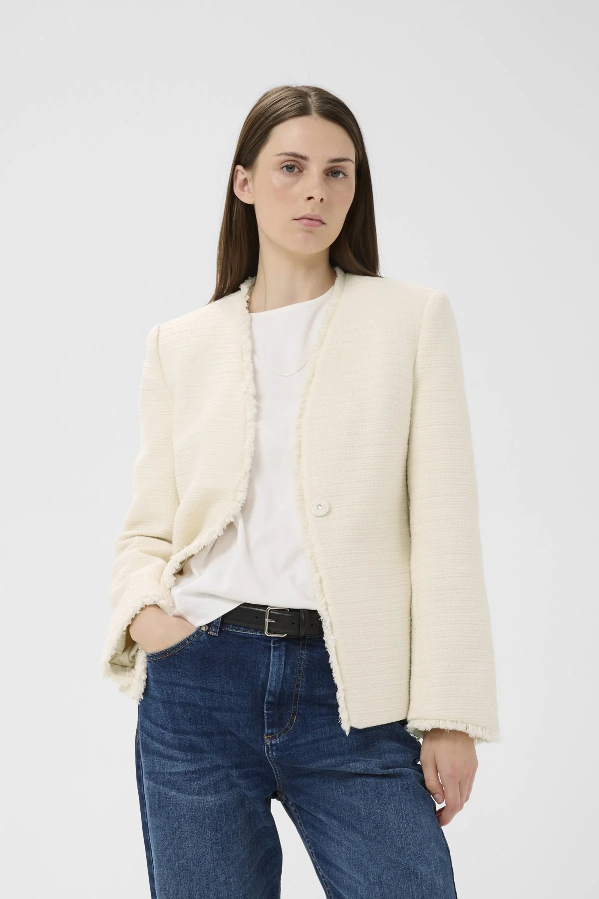 Cheyanneiw Blazer Whisper White - Image 8