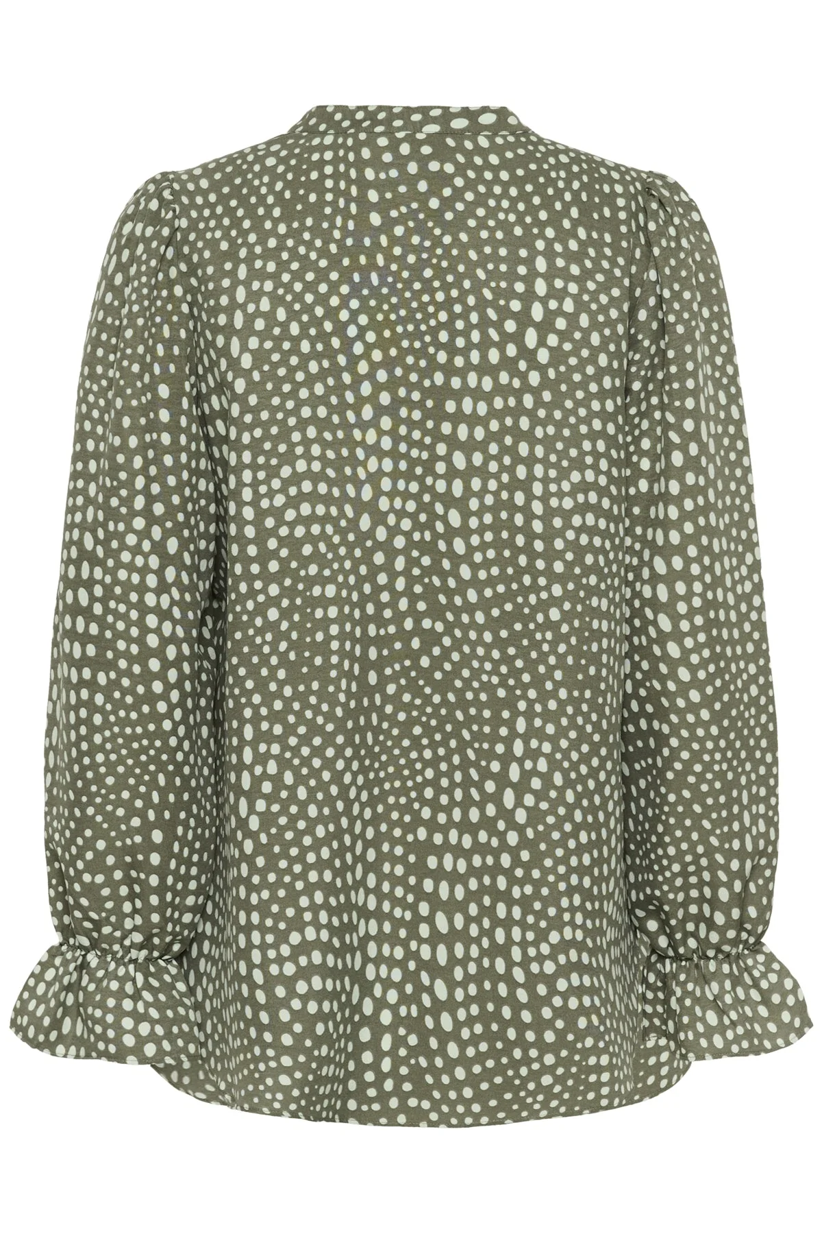 Libertyiw Blouse Green Faded Dot - Image 7