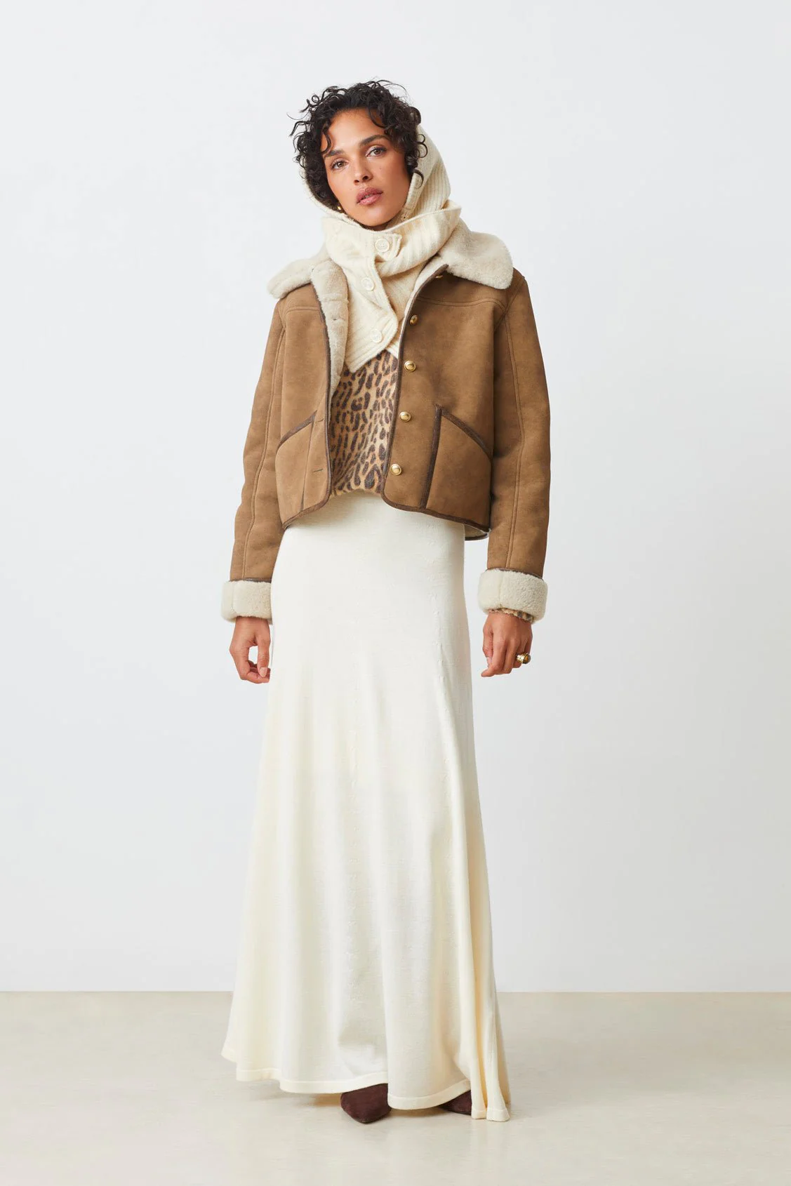 Manteau East Jacket Taupe - Image 5