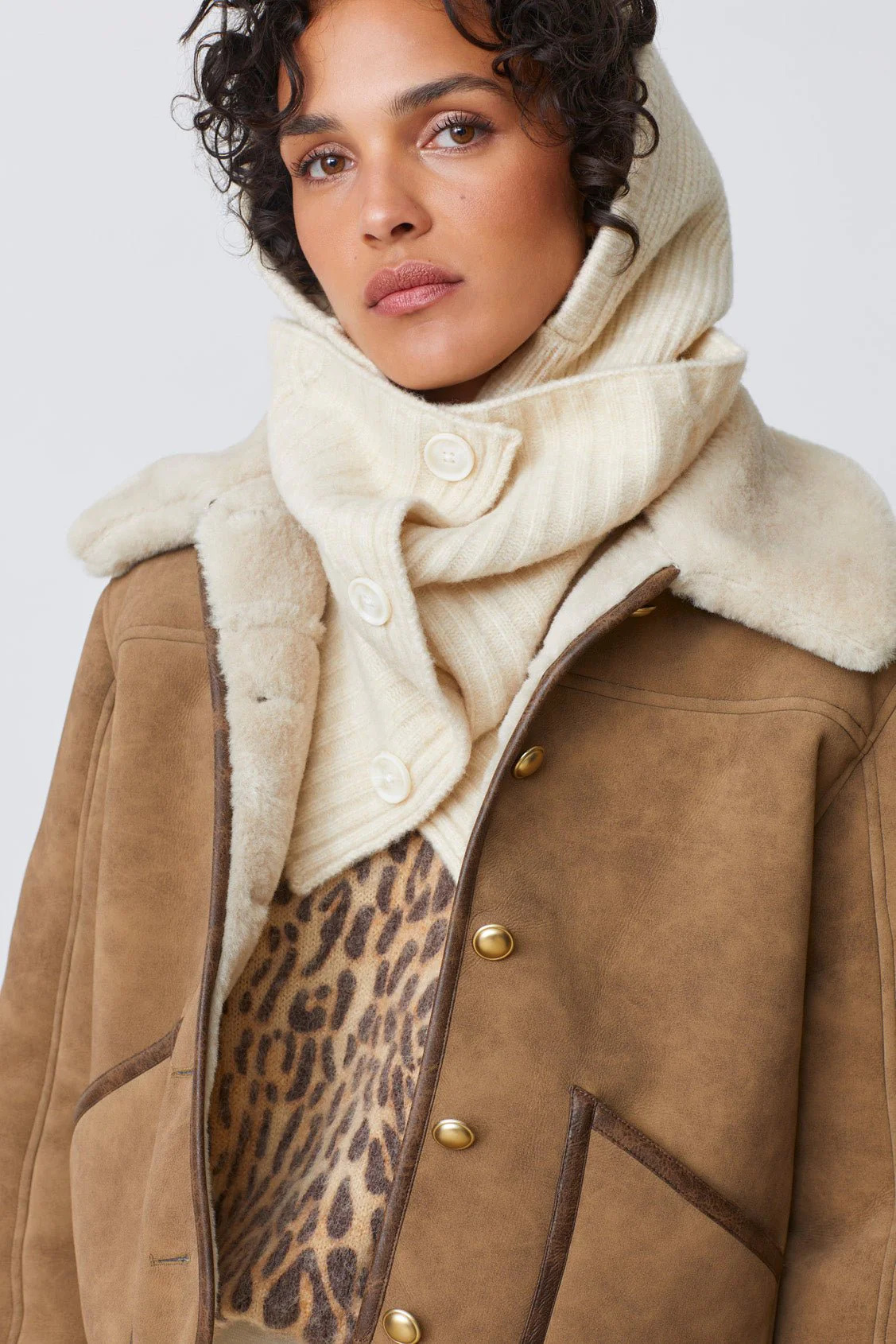 Manteau East Jacket Taupe - Image 7