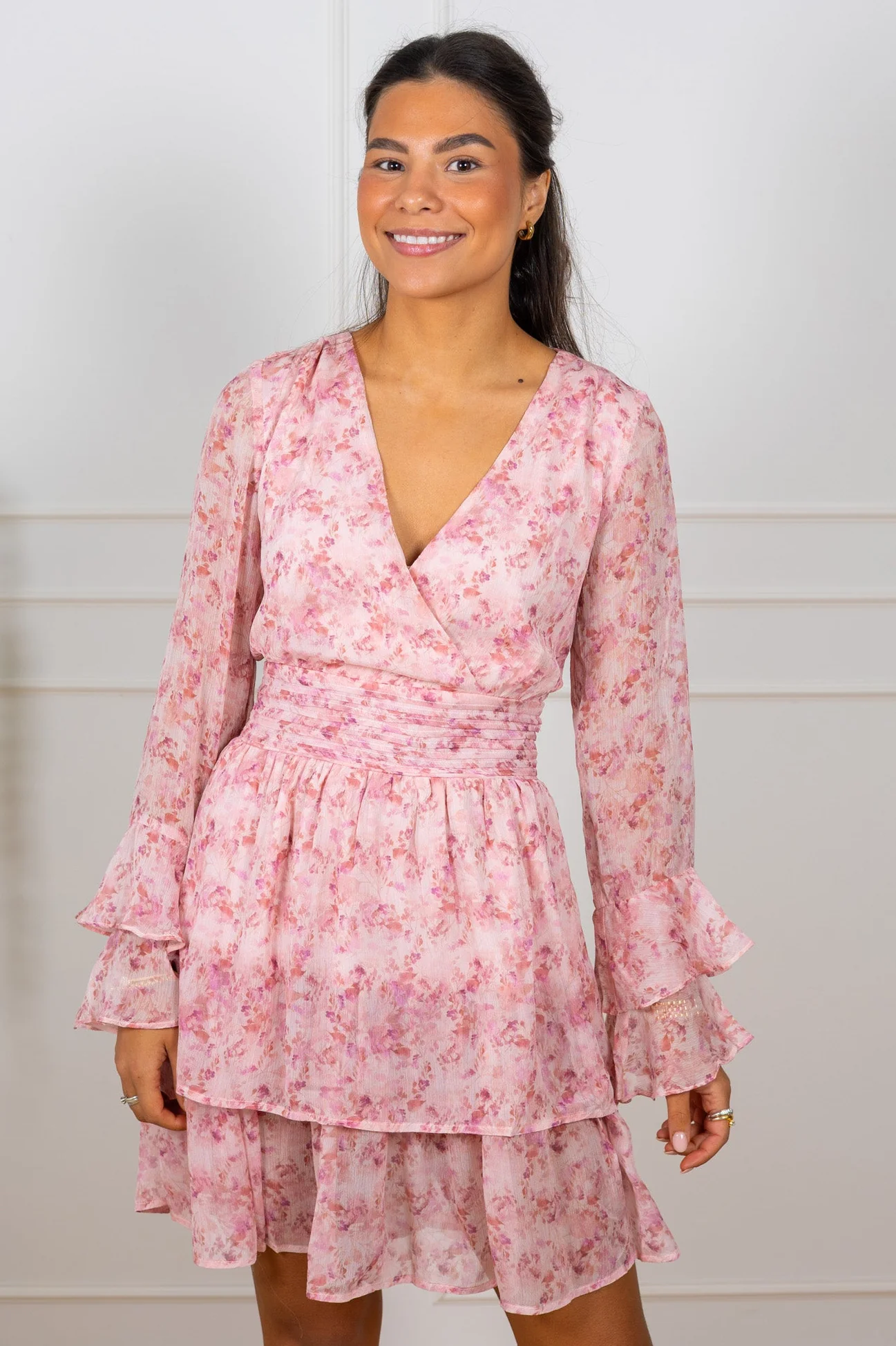 Florella Short Dress Rose/Pink