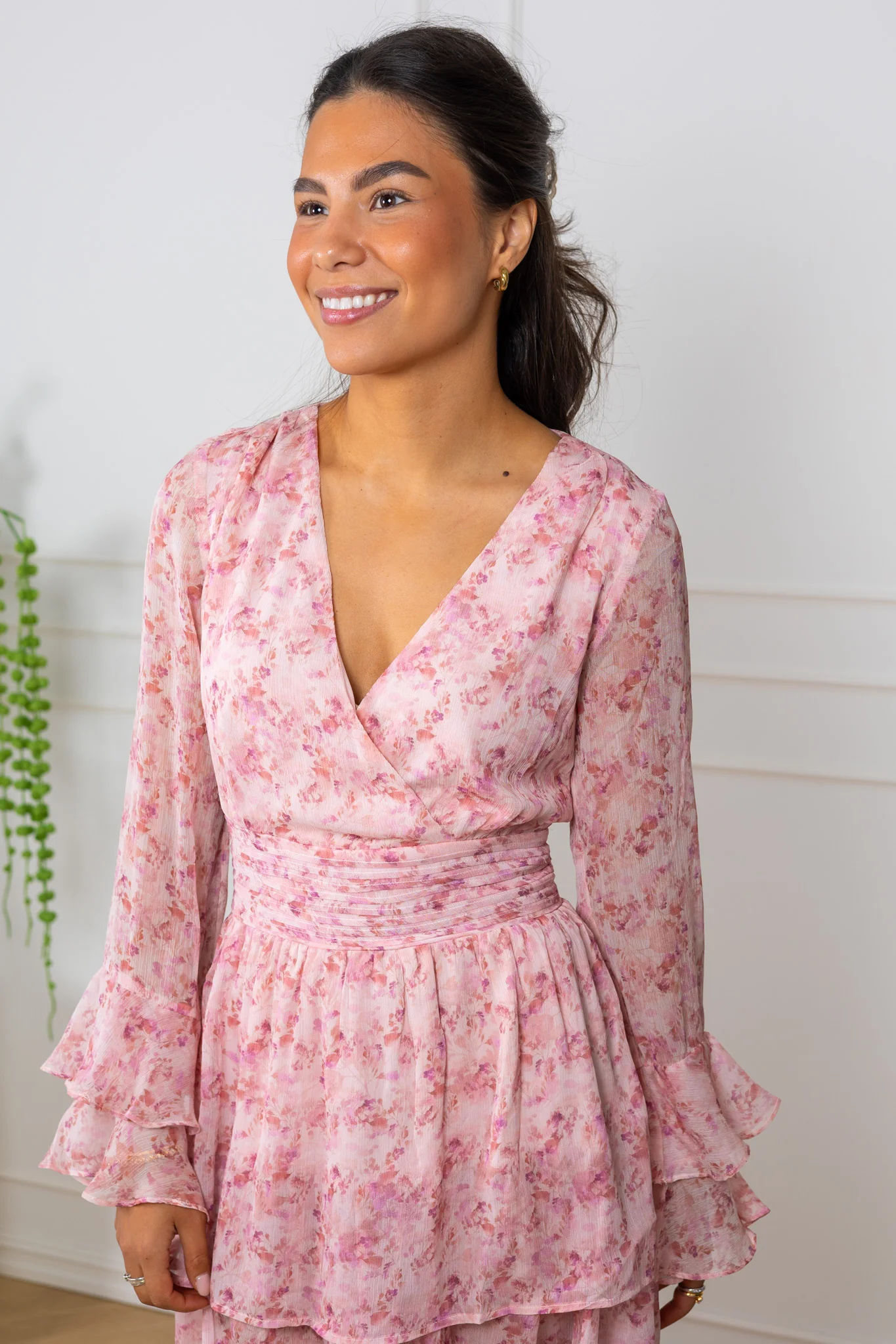 Florella Short Dress Rose/Pink - Image 5