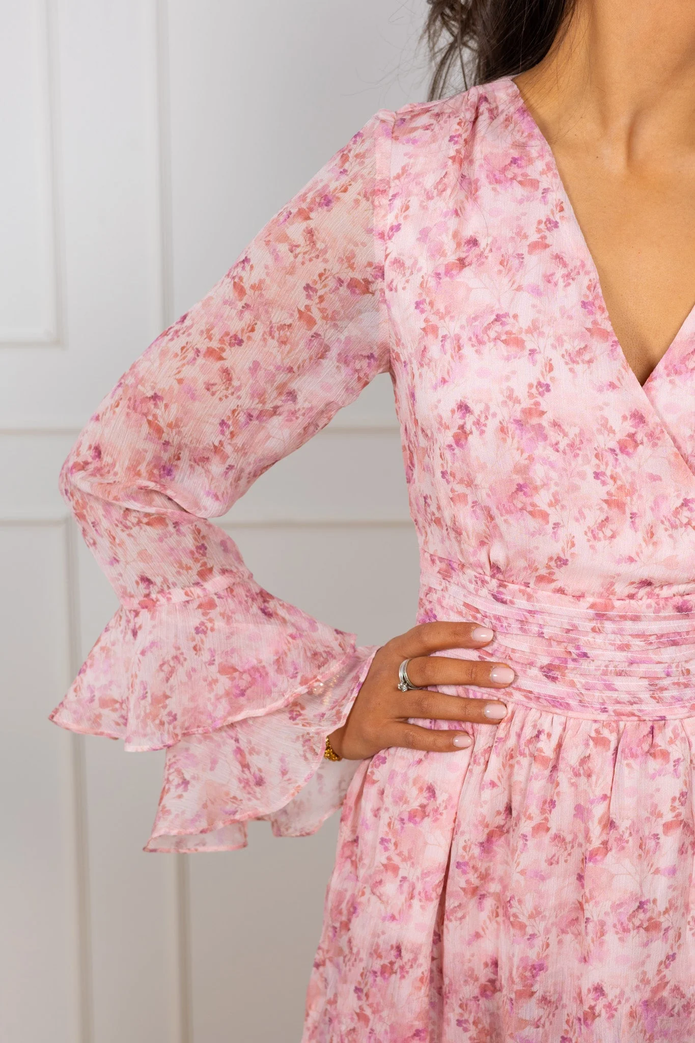 Florella Short Dress Rose/Pink - Image 6
