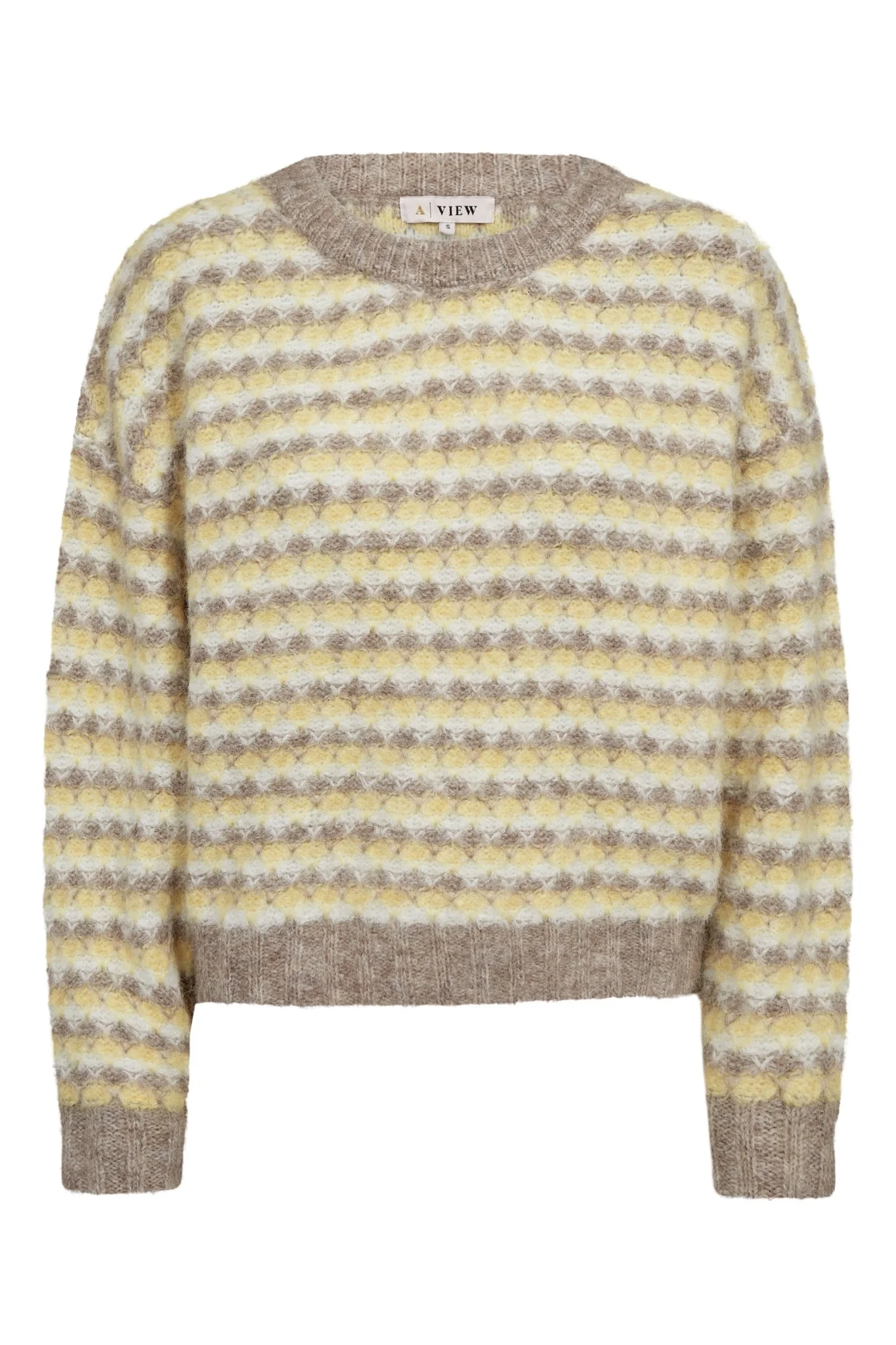Sassi Knit Pullover Sand/Yellow - Image 2
