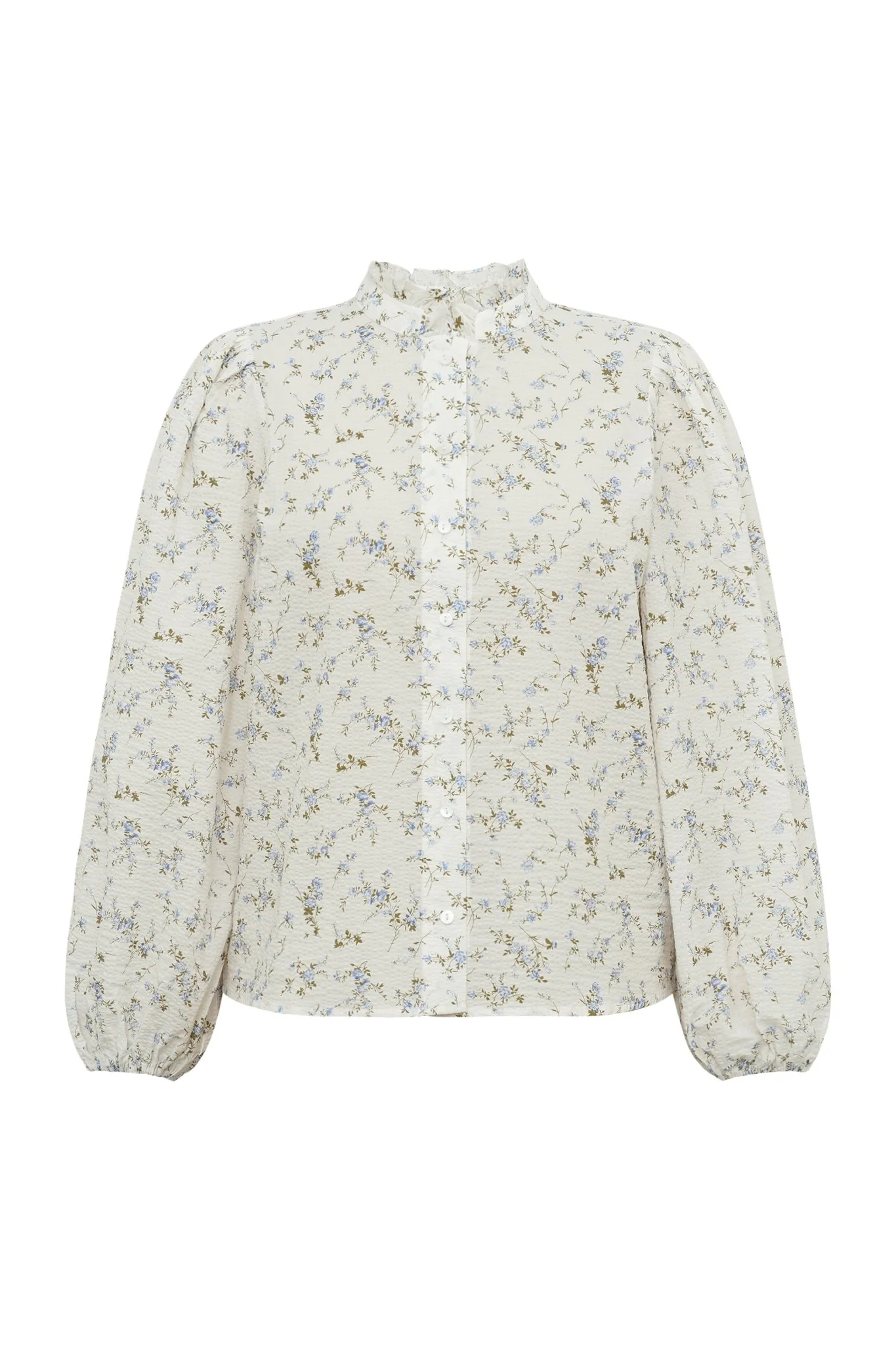 Tiffany New Shirt Off White/Blue - Image 2