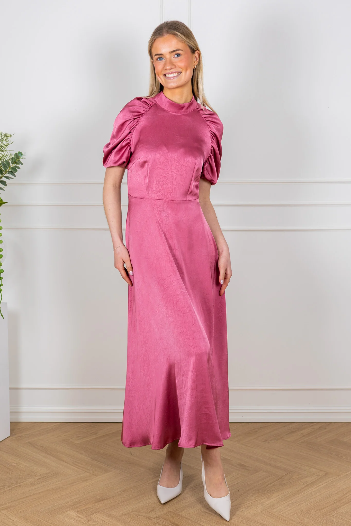Rutina Dress Old Rose - Image 3