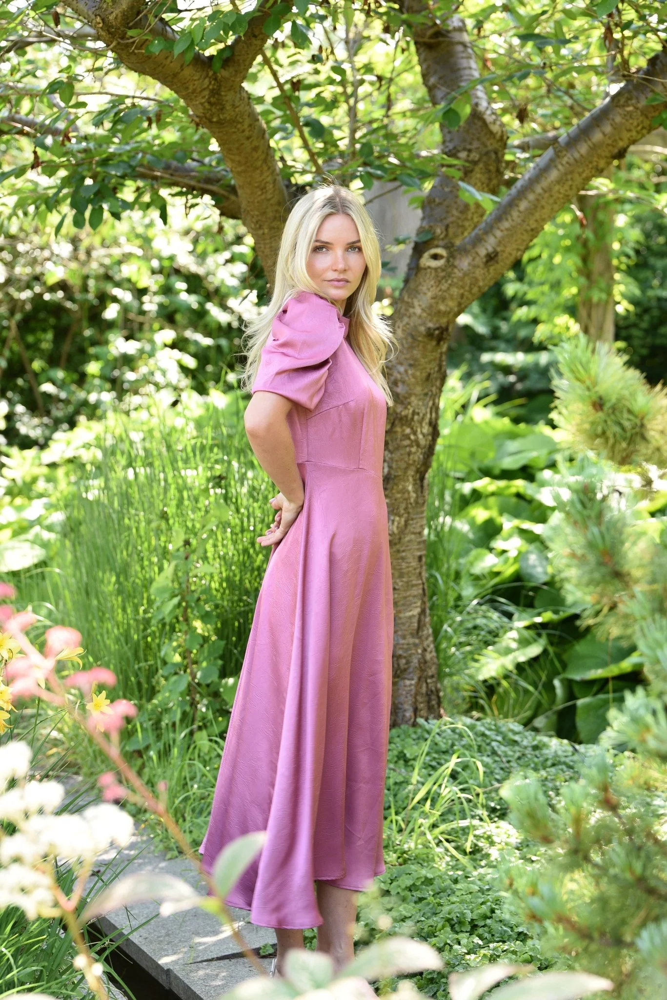 Rutina Dress Old Rose - Image 7