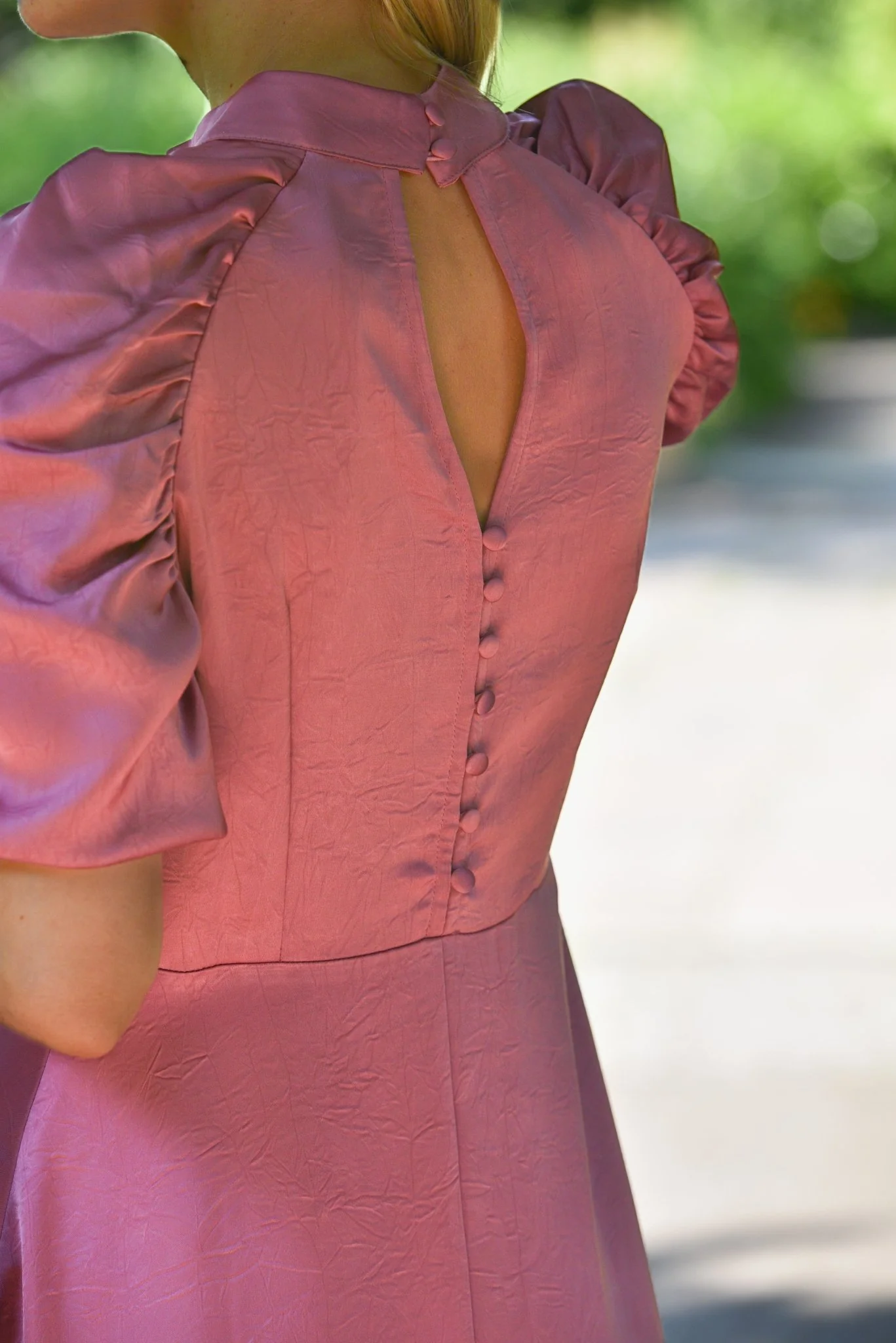 Rutina Dress Old Rose - Image 8