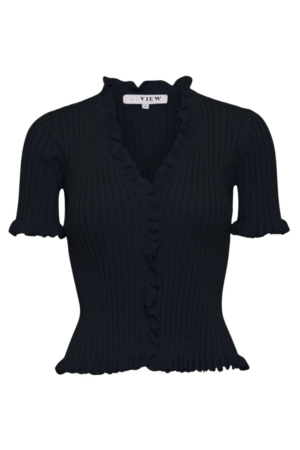 Fabia Ss Tee Black - Image 2