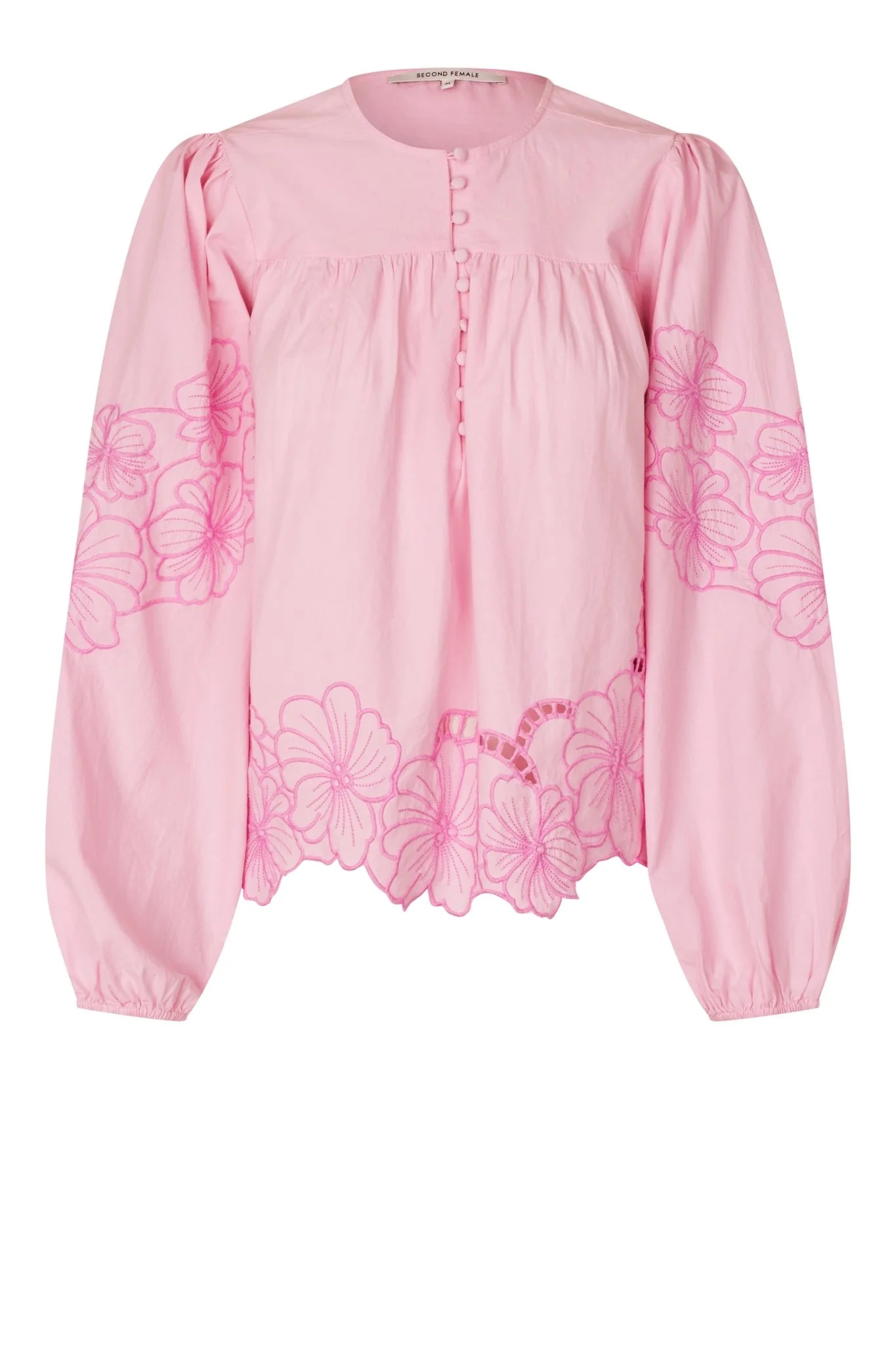 Elinor Blouse Lilac Chiffon - Image 2