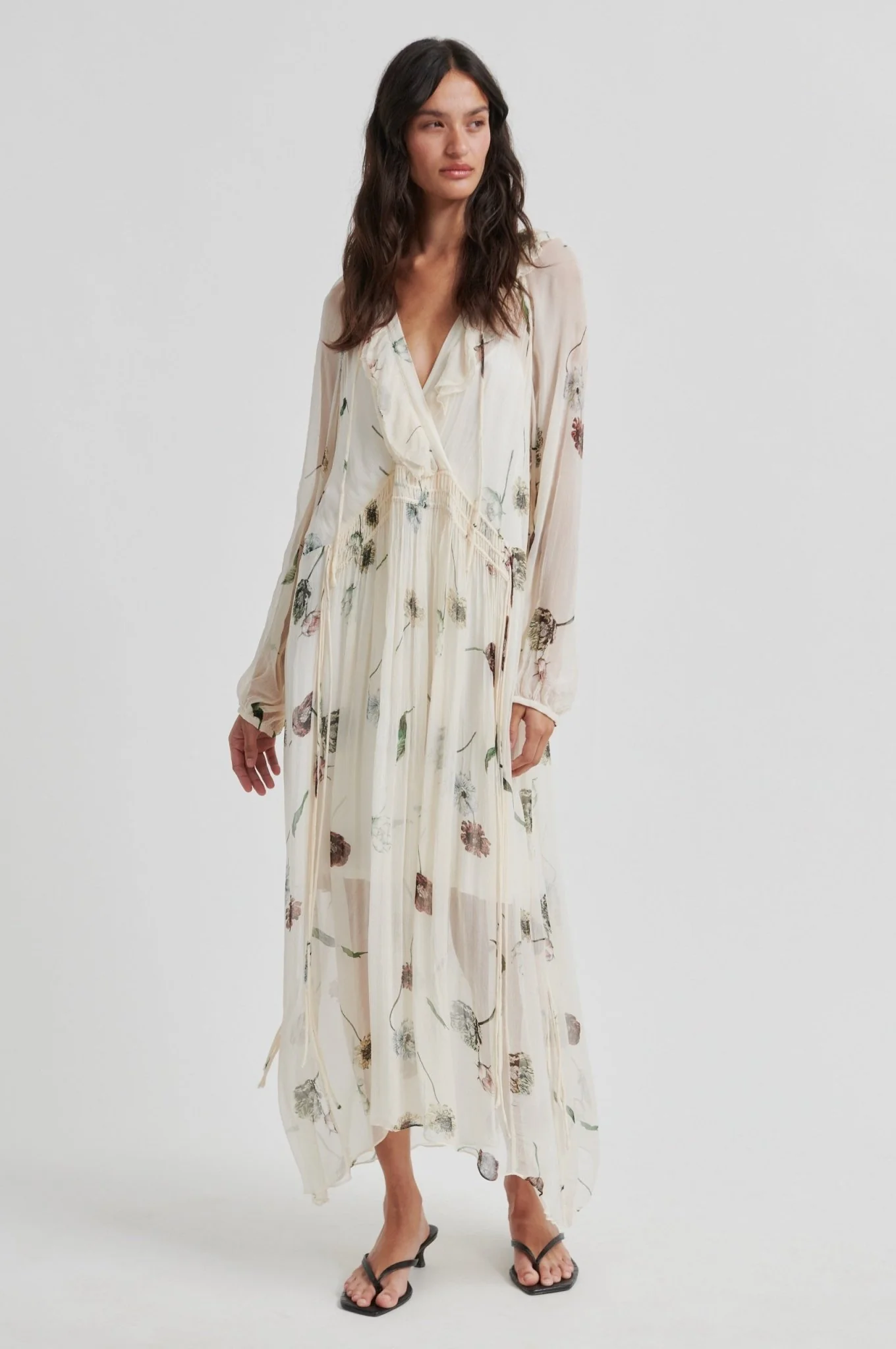 Florala Maxi Dress Summer Sand - Image 2