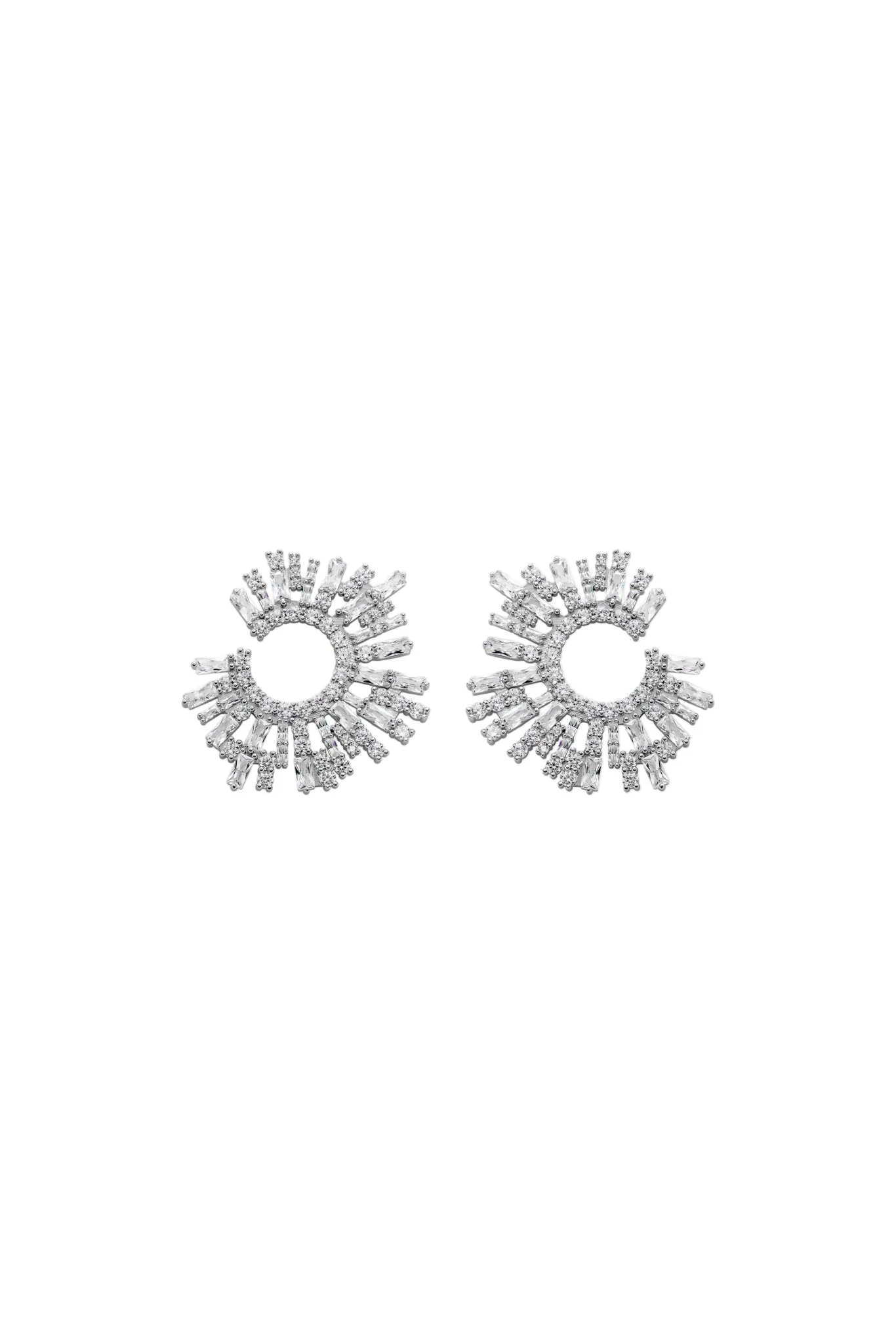 The Shimmering Earring Silver - Image 2