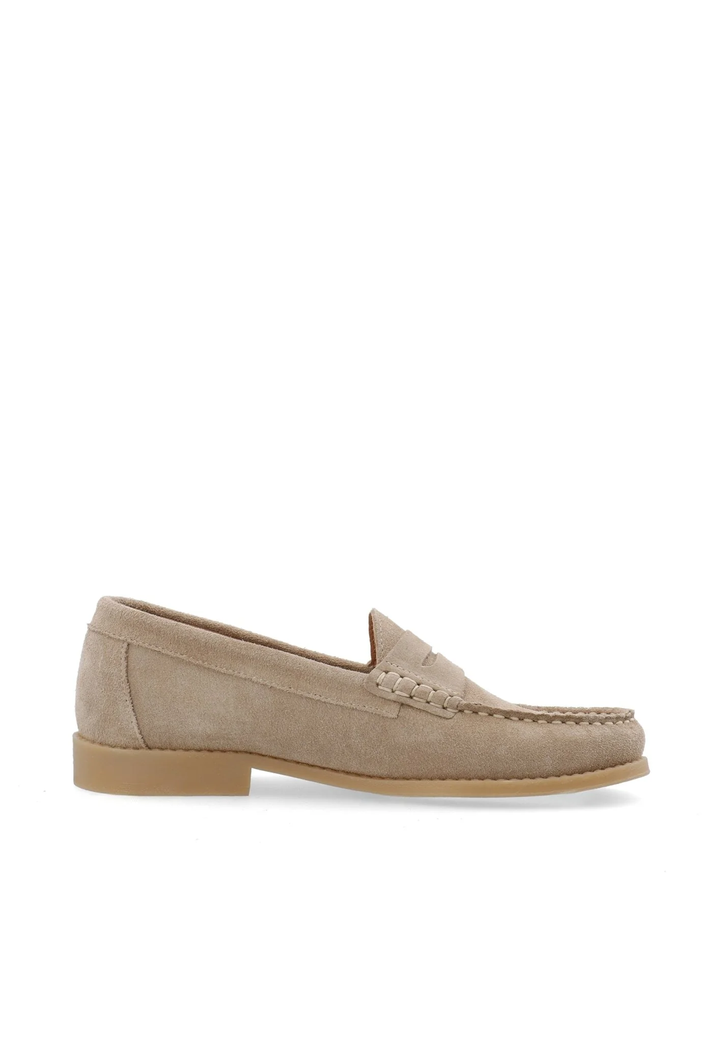 Biapop Penny Loafer Suede Sand