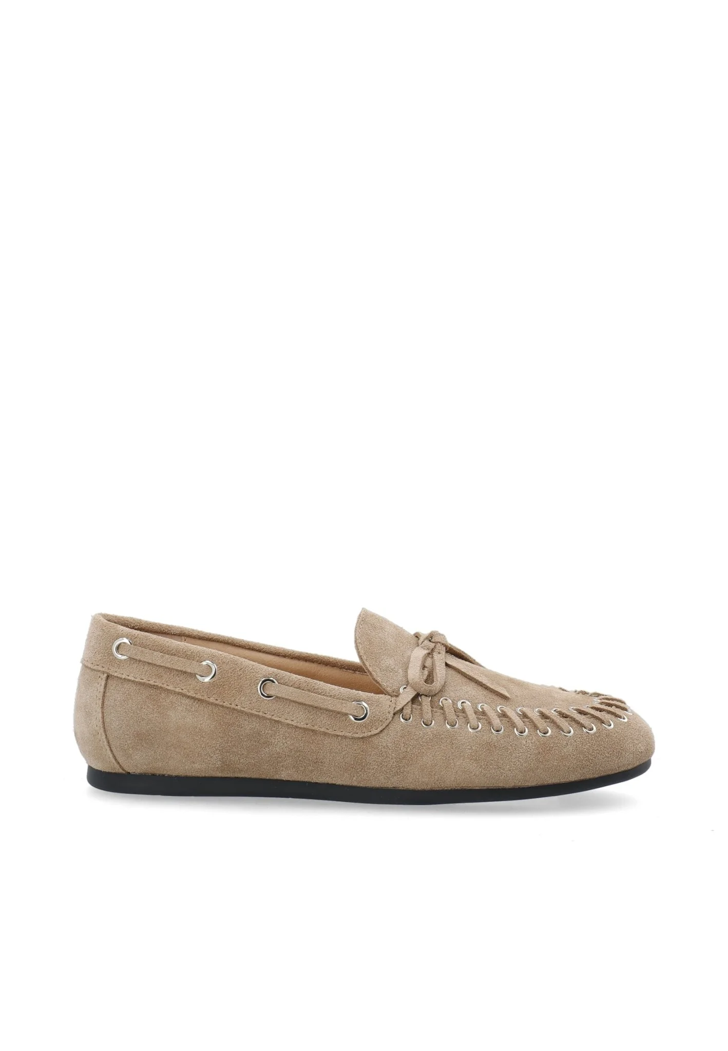 Biamarlene Moccassin Slipper Suede Sand - Image 4