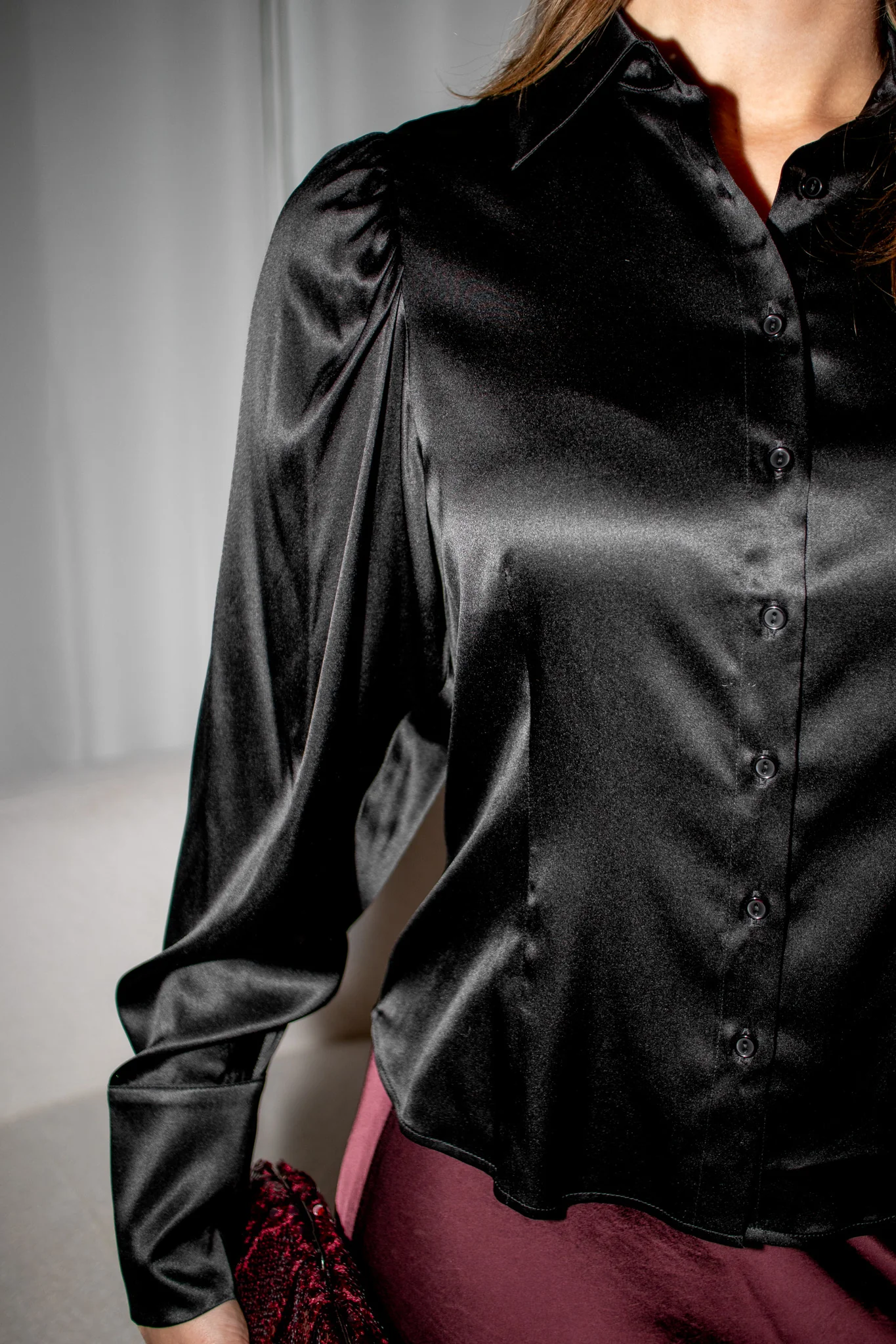 Pixie Blouse Black - Image 6