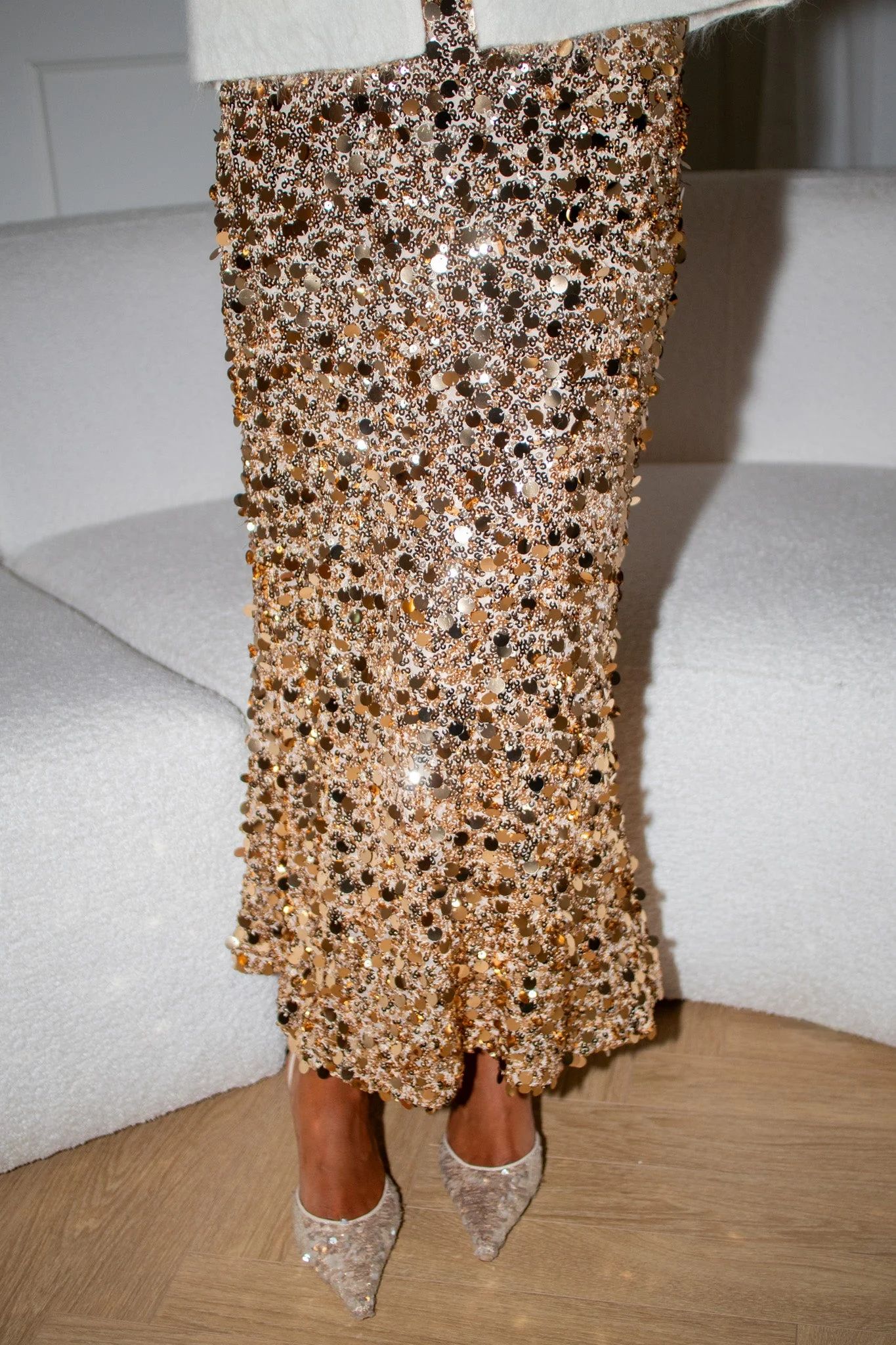 Whitney Skirt Champagne - Image 2