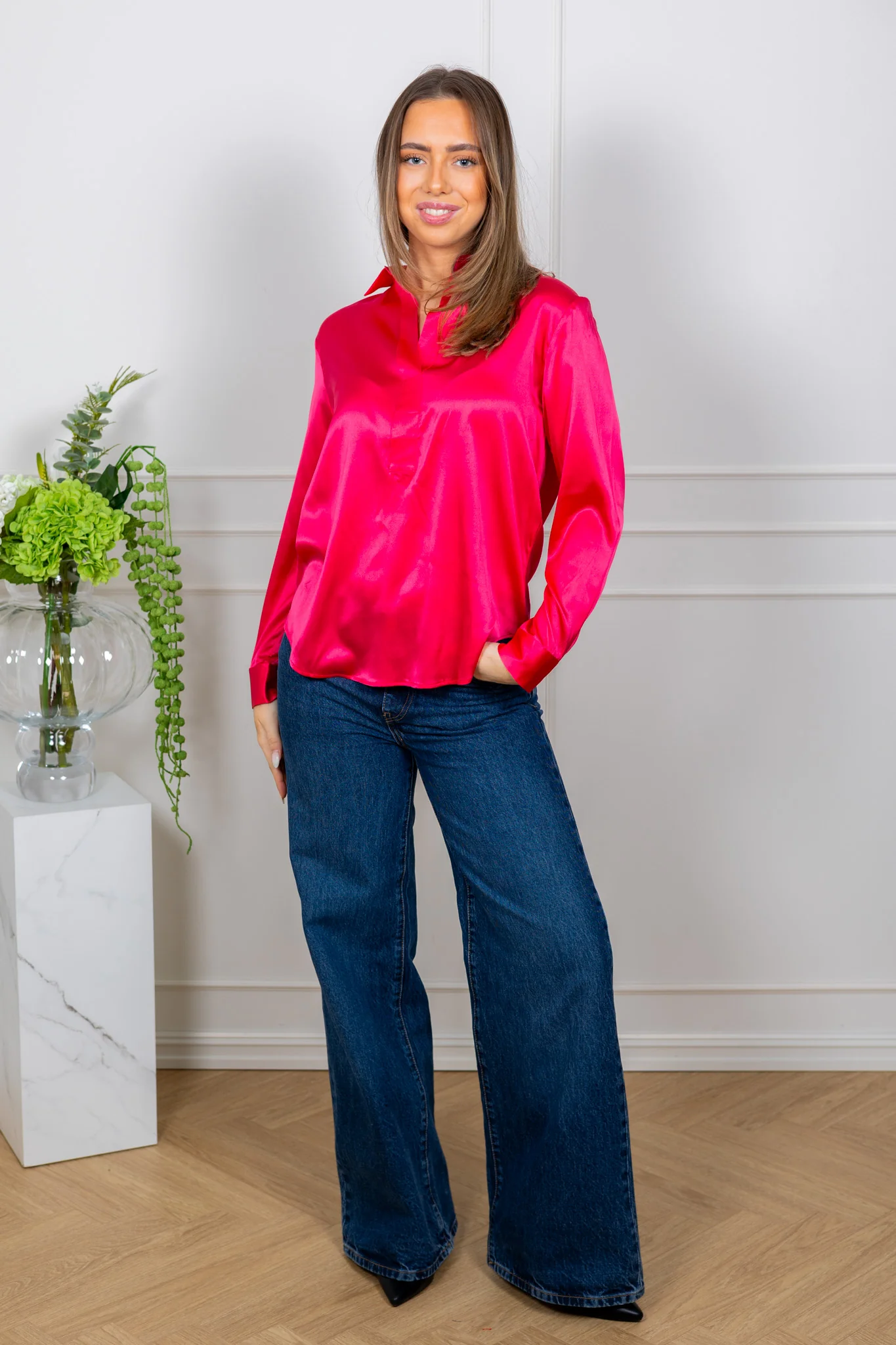 Leia Blouse Sangria Sunset - Image 3
