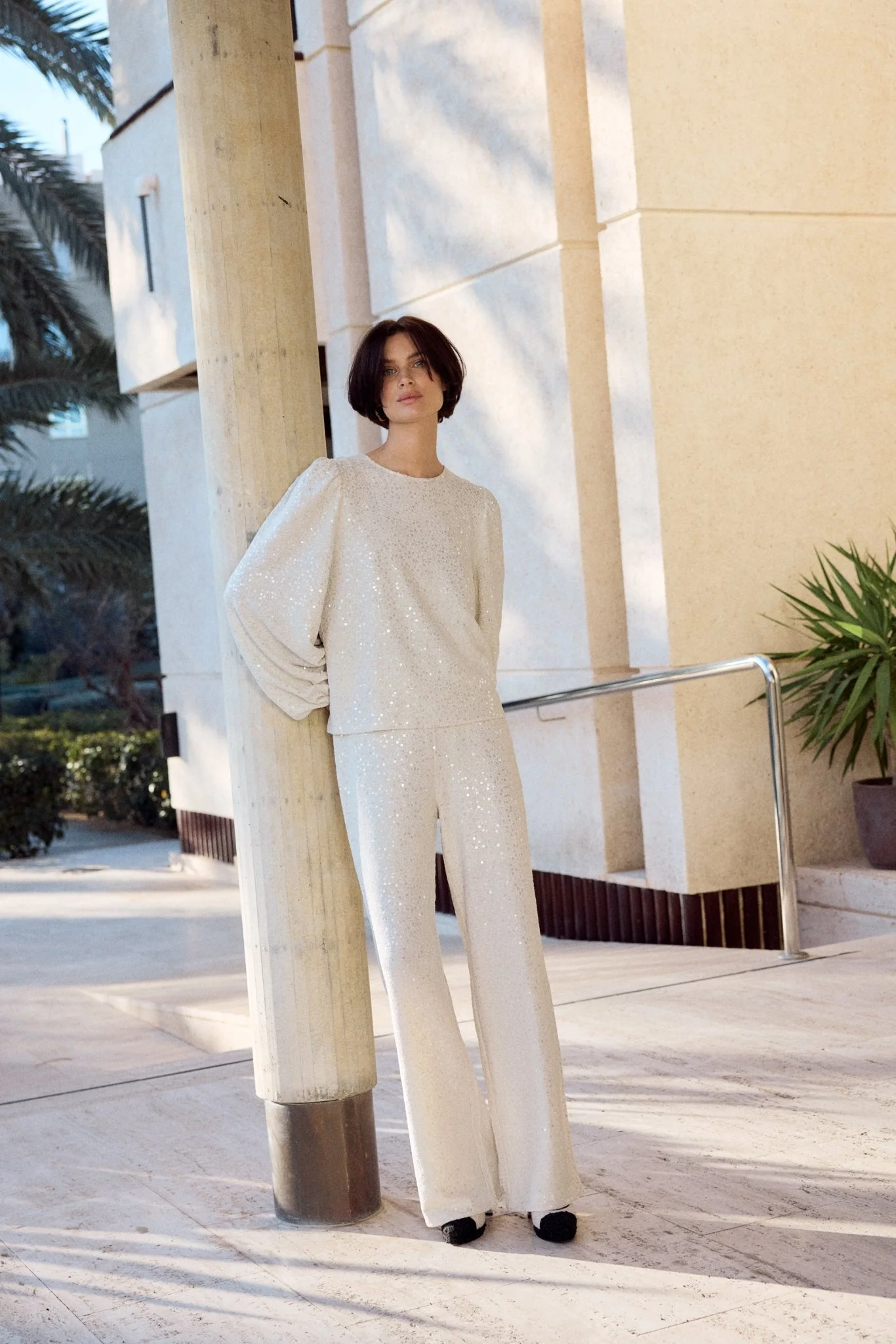 Maya Trouser Winter White - Image 2
