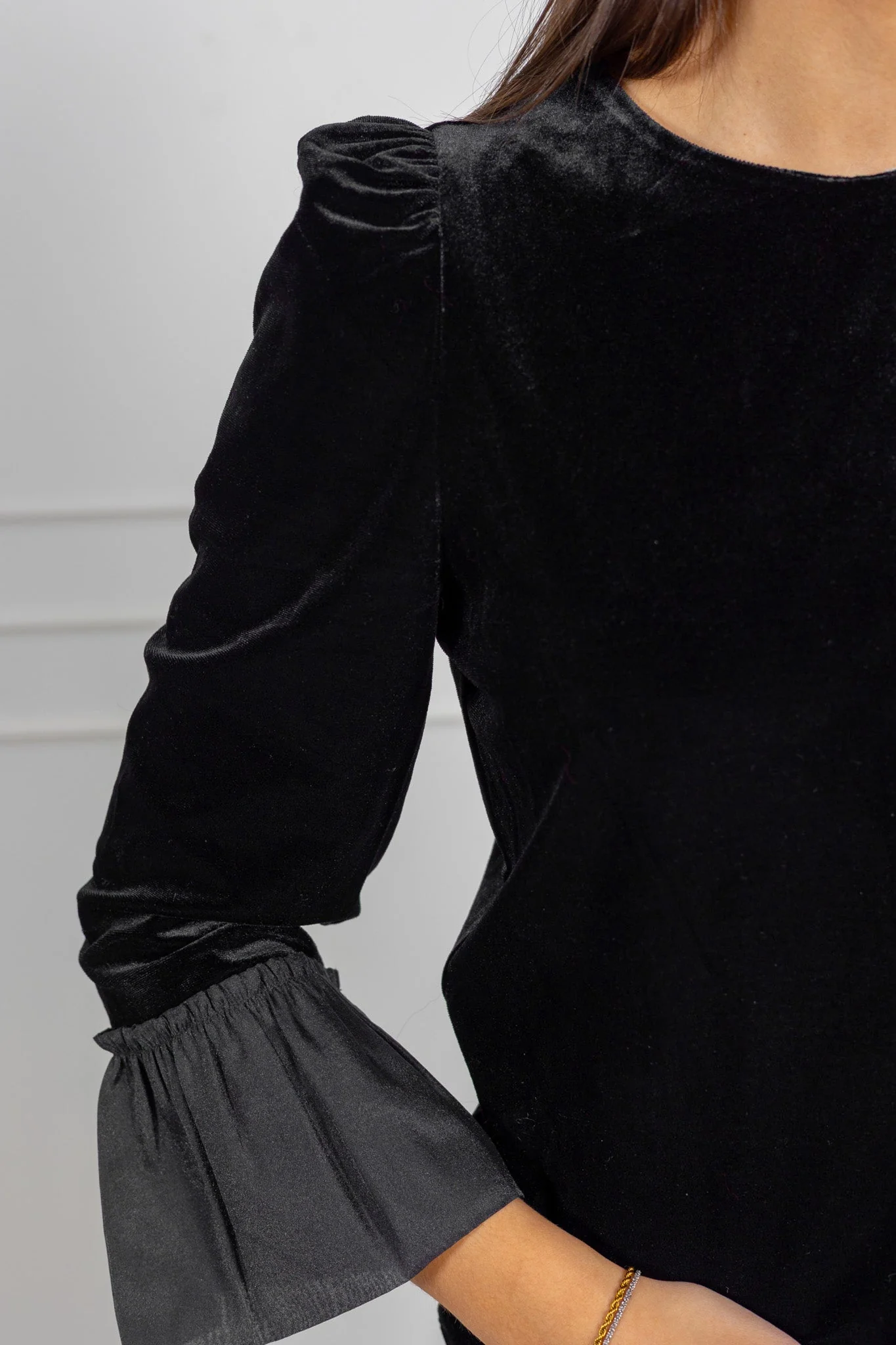 Reagan Velvet Top Black - Image 5