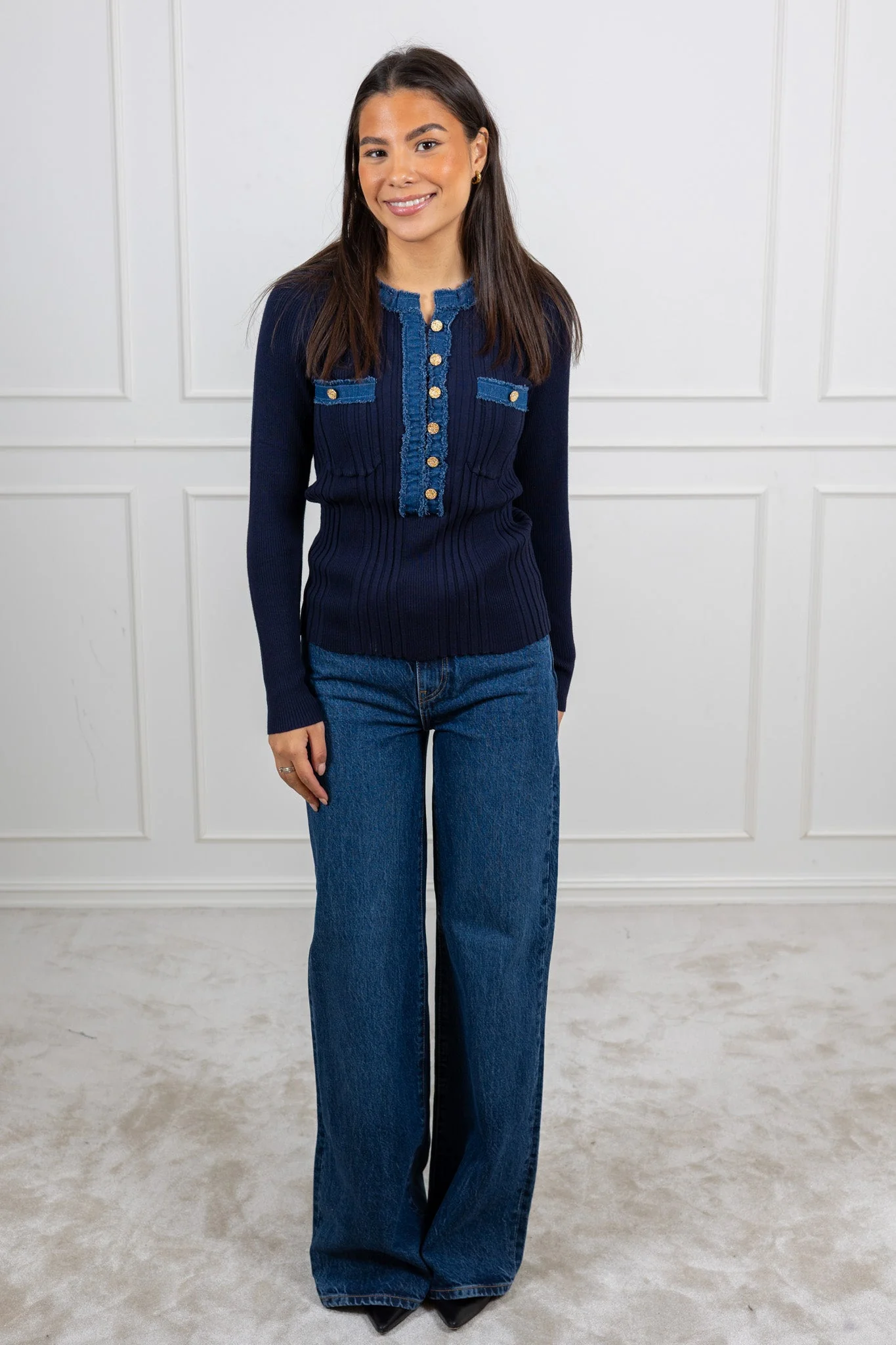 La Pullover Navy - Image 3