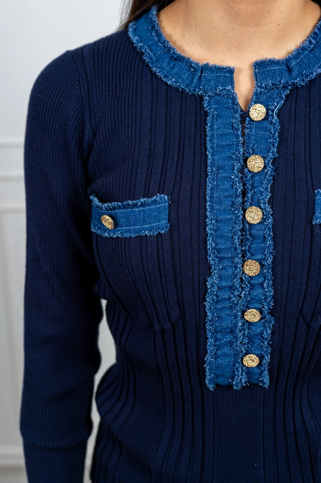 La Pullover Navy - Image 8
