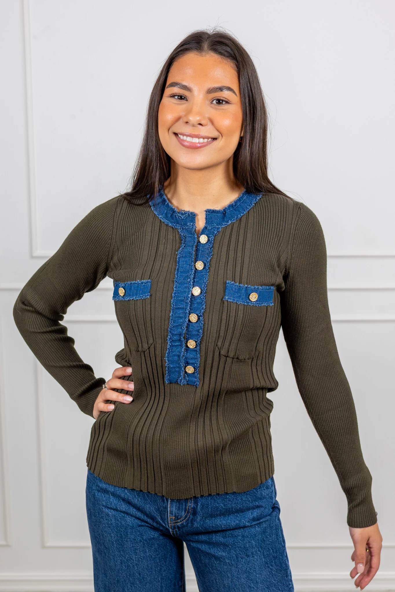 La Pullover Olive
