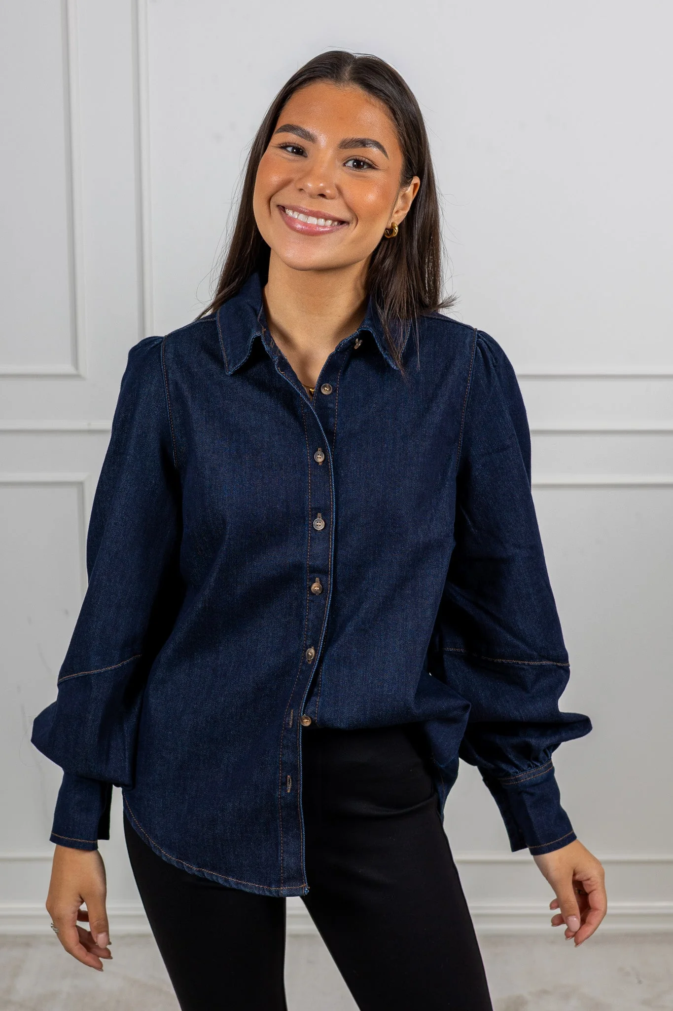 Kennedy Shirt Indigo