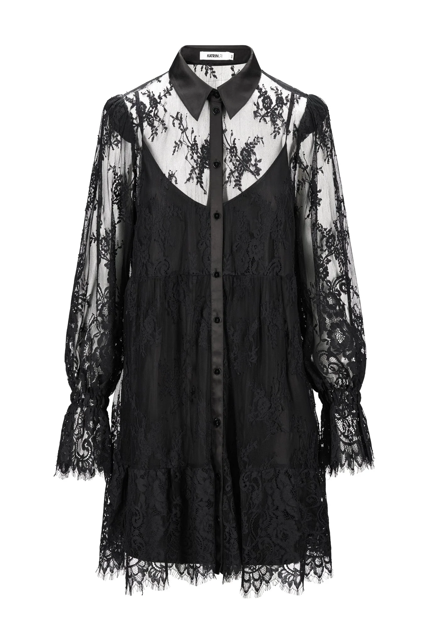 Gabrielle Dress Black - Image 2
