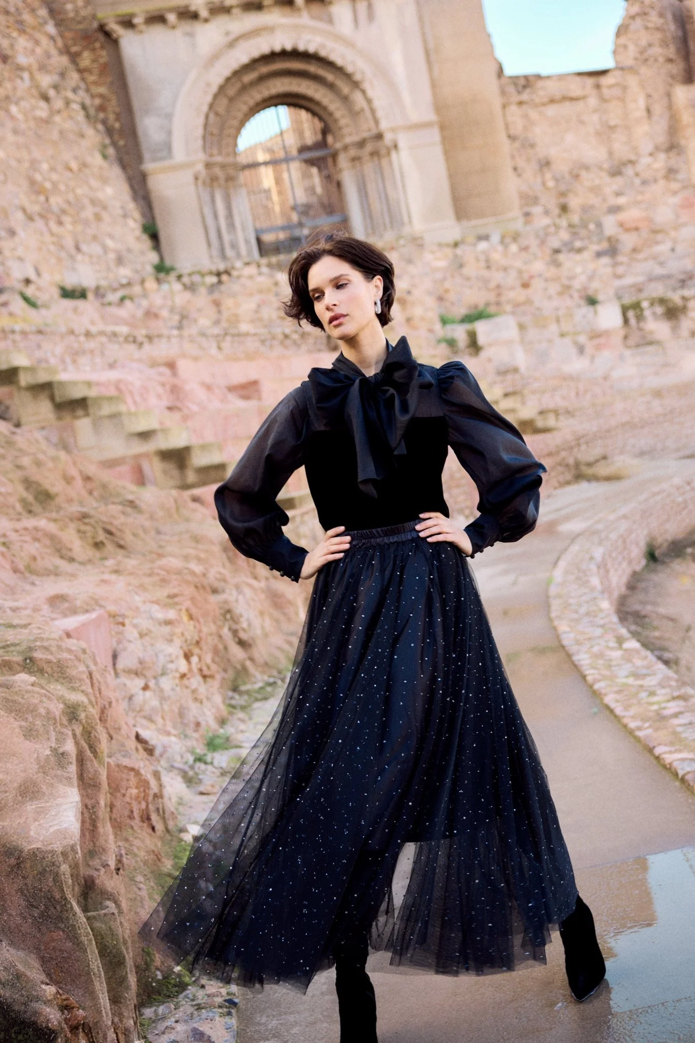 Grace Skirt Black