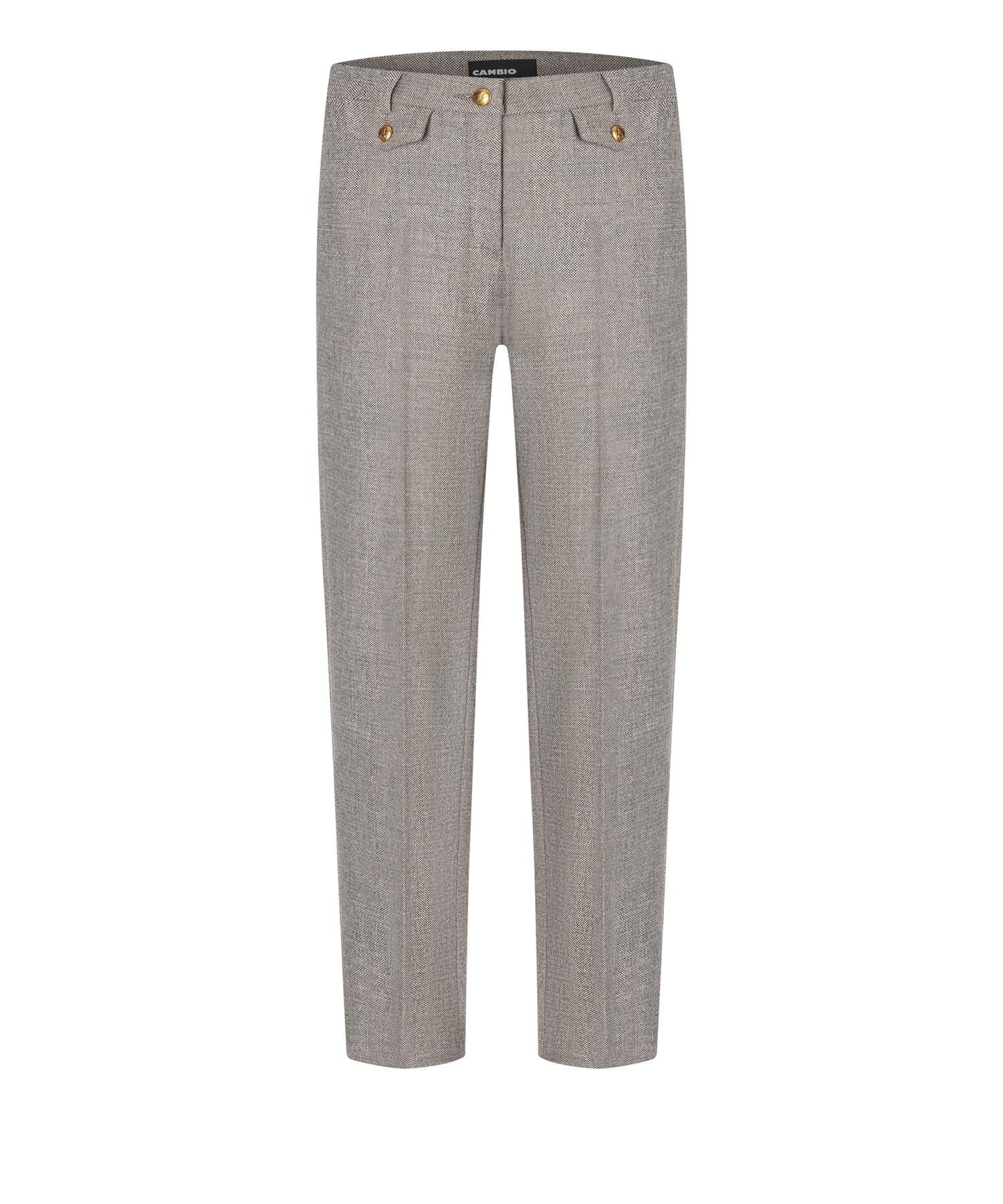 Krystal Pants Flap Patina Greige