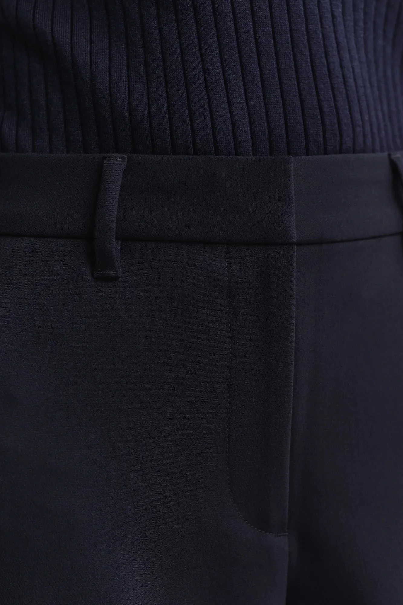 Fluid Slim Slack Pants Evening Blue - Image 5