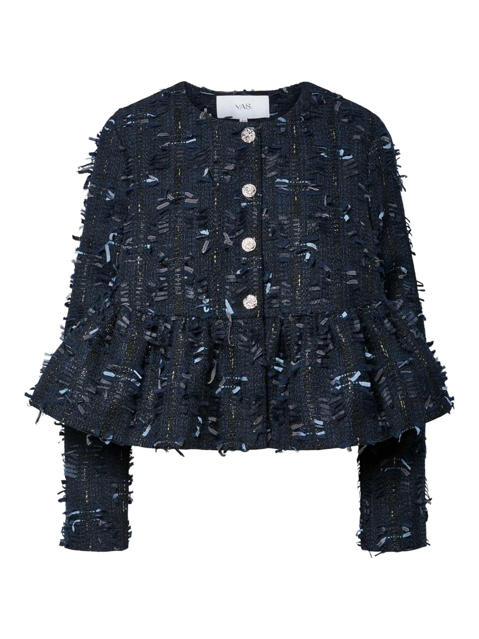 Dira Ls Short Jacket Navy Blazer - Image 2