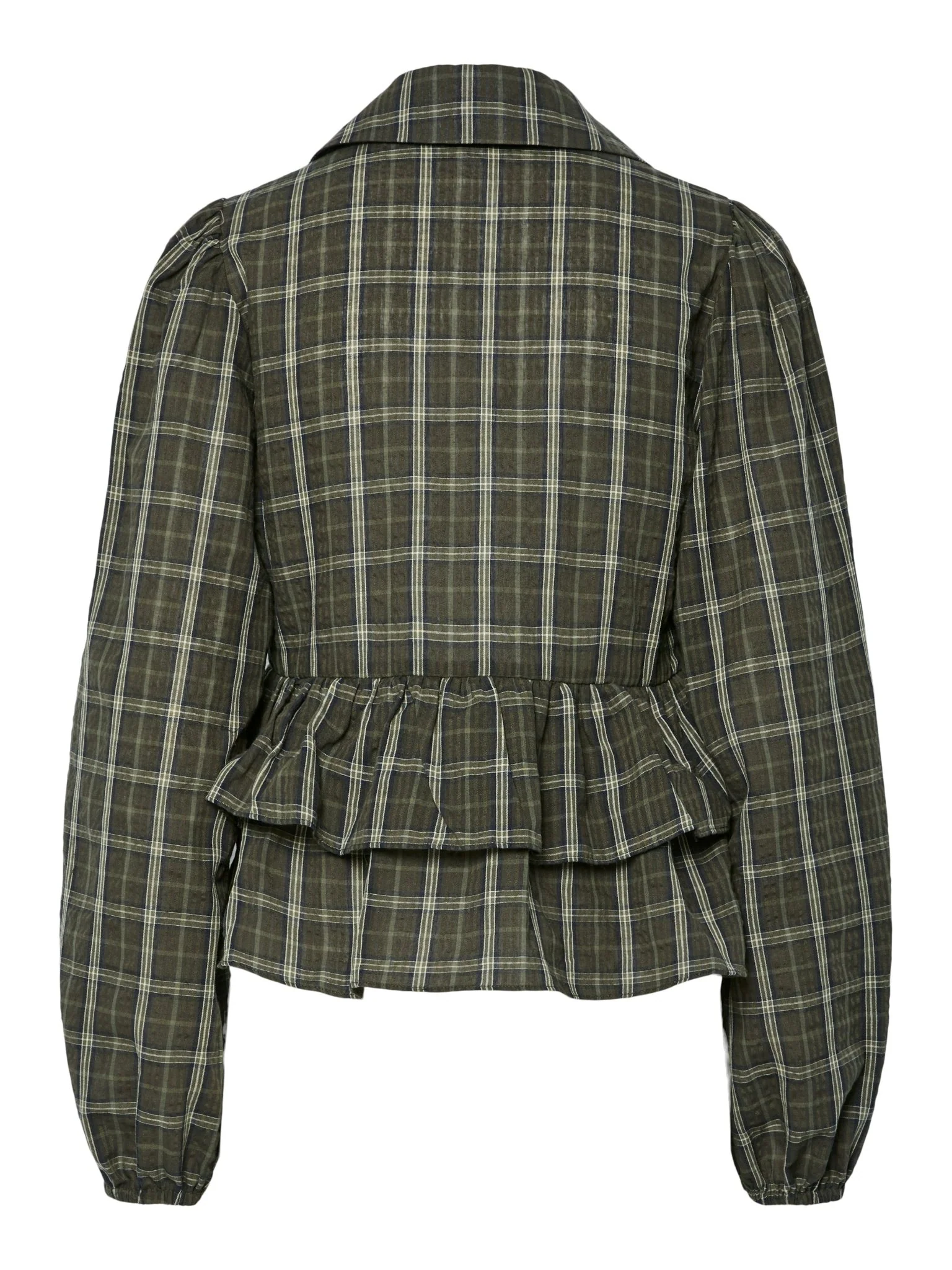 Cinna Ls Tie Top Forest Night Cinna Checks - Image 8