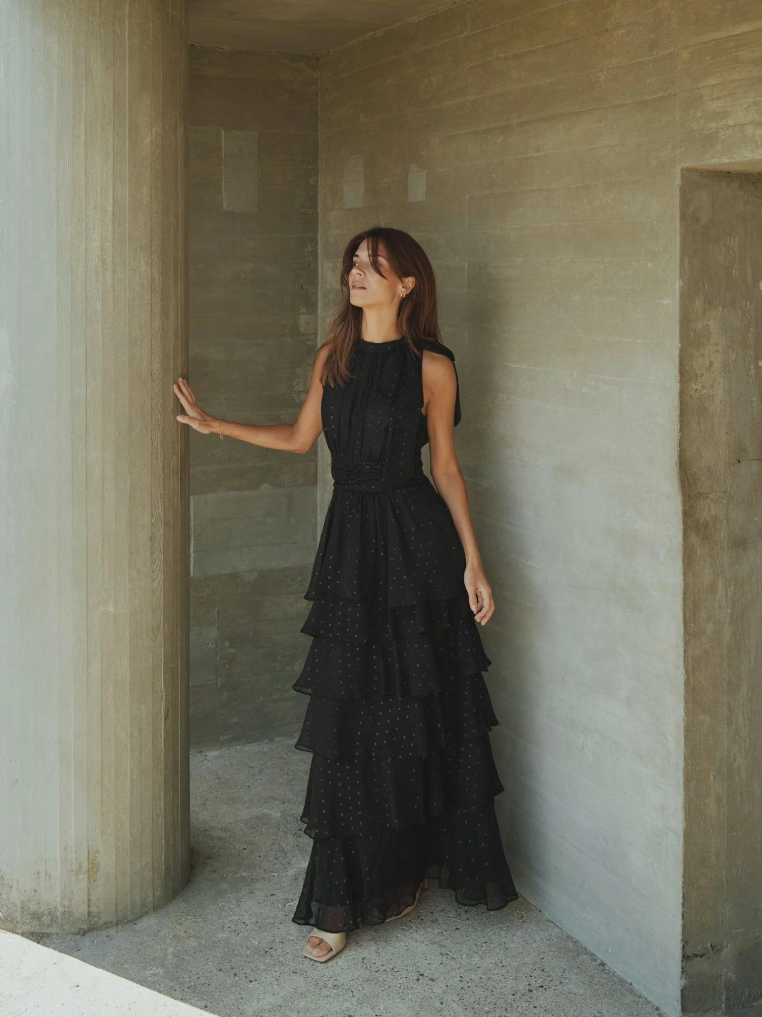Marli Glitz Dress Black - Image 6