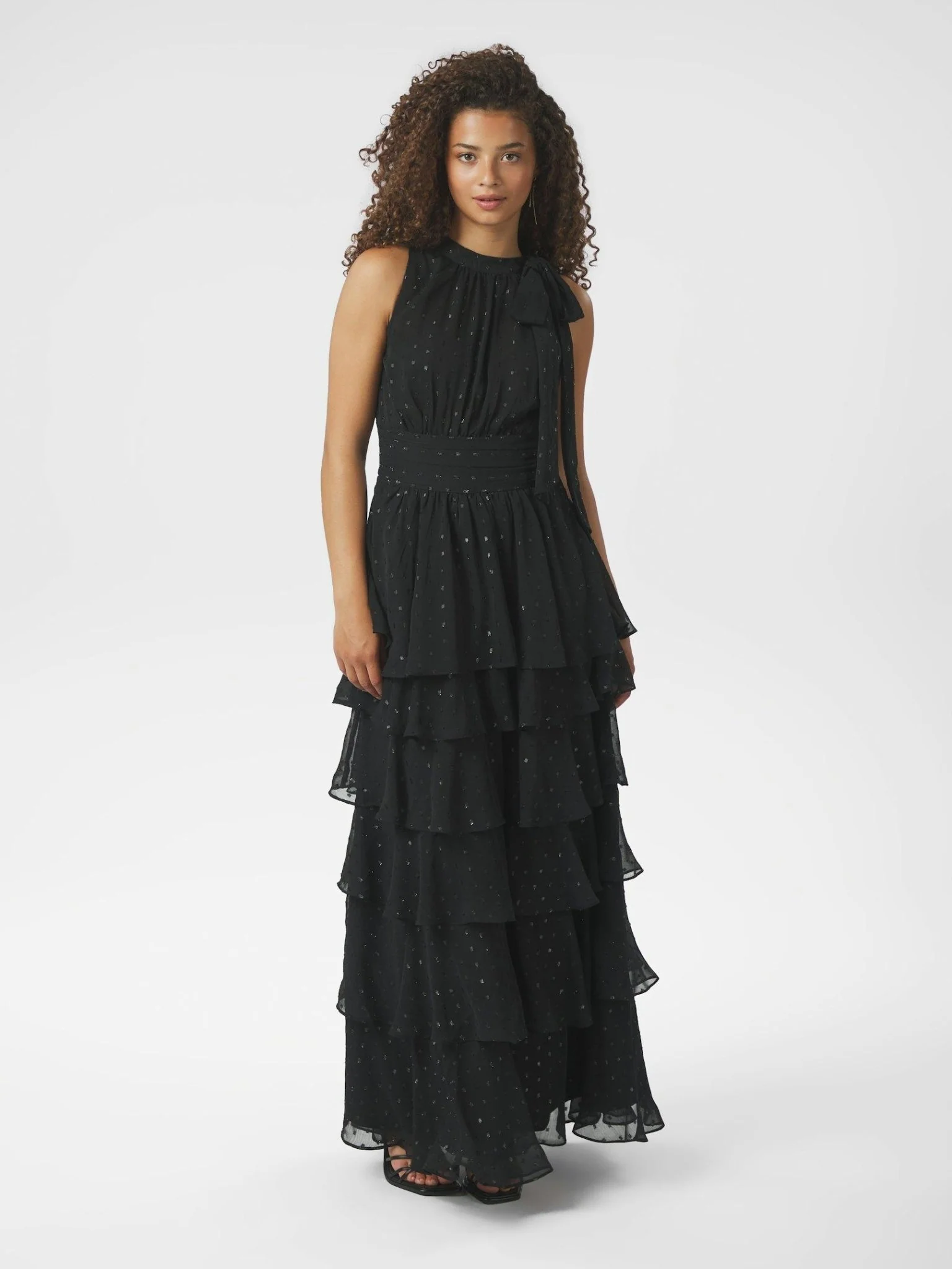 Marli Glitz Dress Black - Image 7