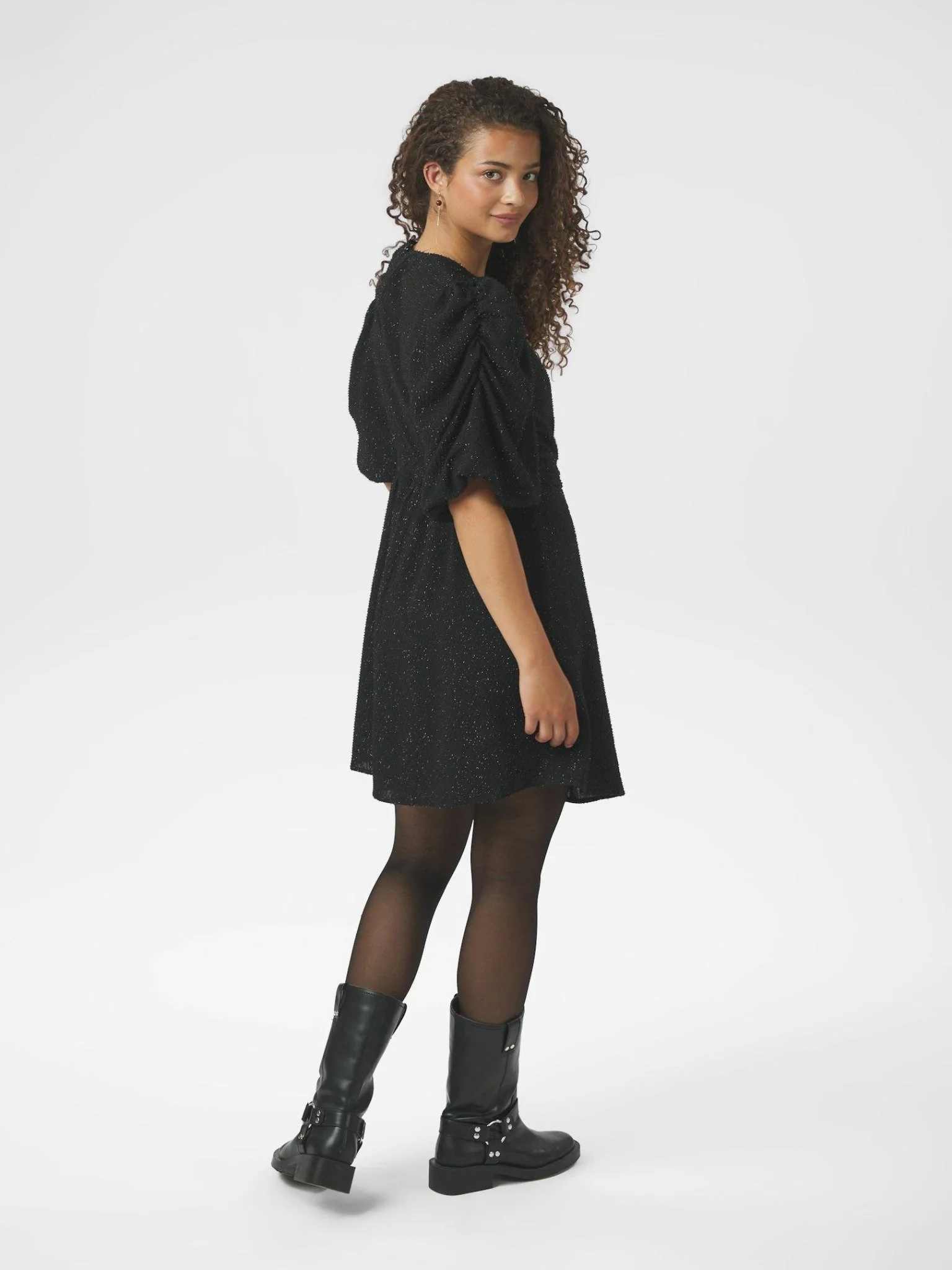 Tikka Glitz Dress Black - Image 7