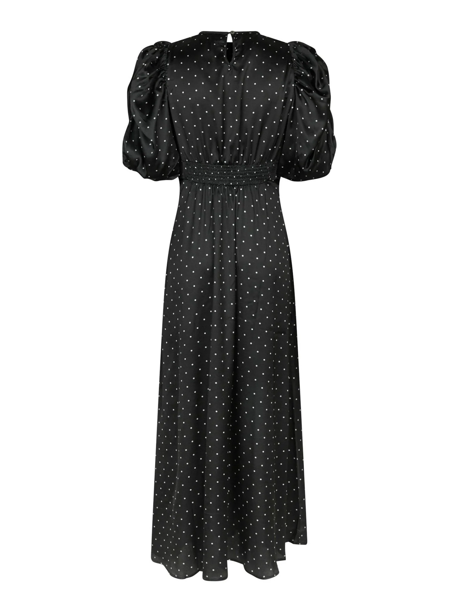 Kikka Dot Dress Black - Image 8